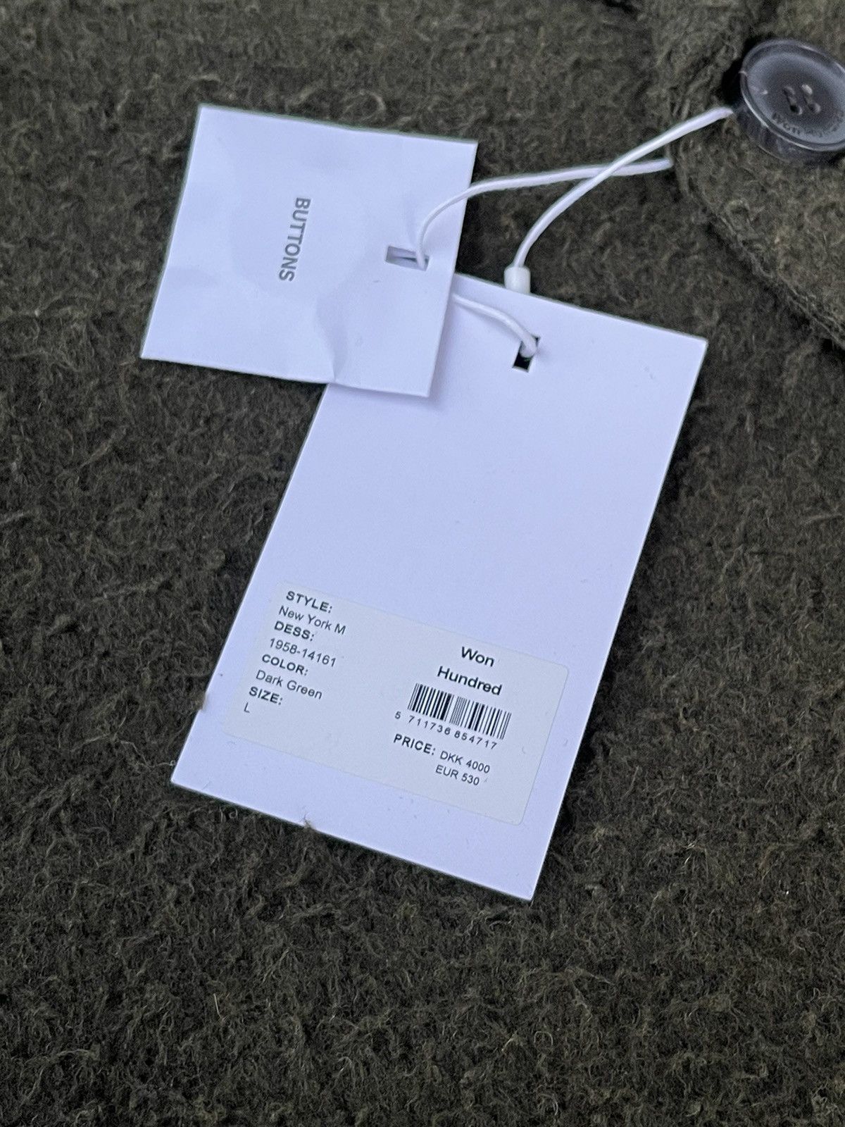 Won Hundred !DS! SS22 Won Hundred New York Dark Green Coat Size XL / US 12-14 / IT 48-50 - 25 Thumbnail