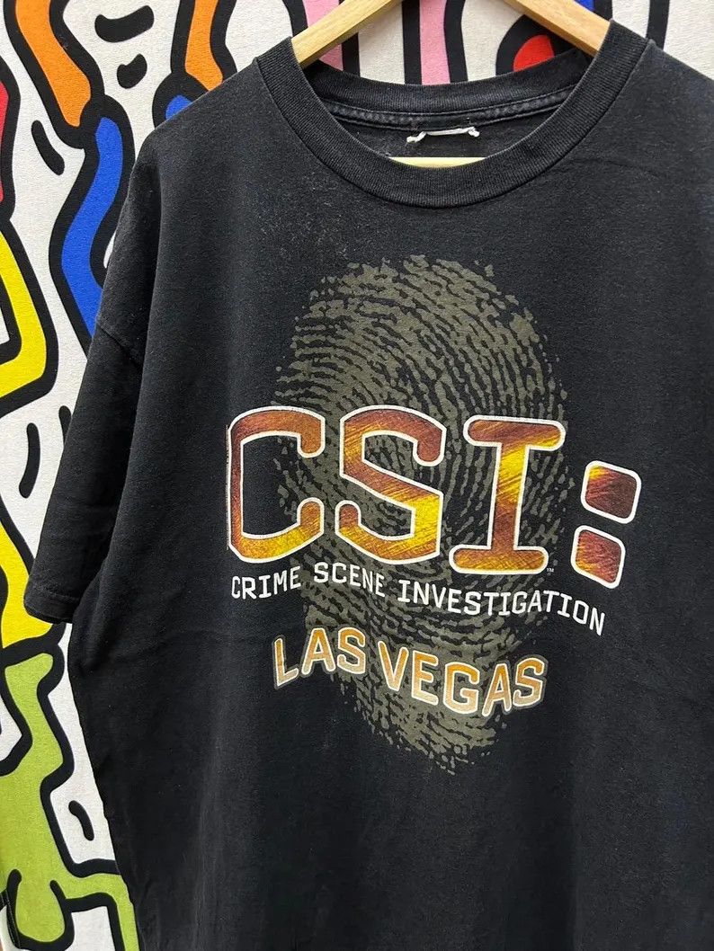 Vintage Vintage 2000s CSI TV serie tshirt size 2XL Size US XXL / EU 58 / 5 - 1 Thumbnail
