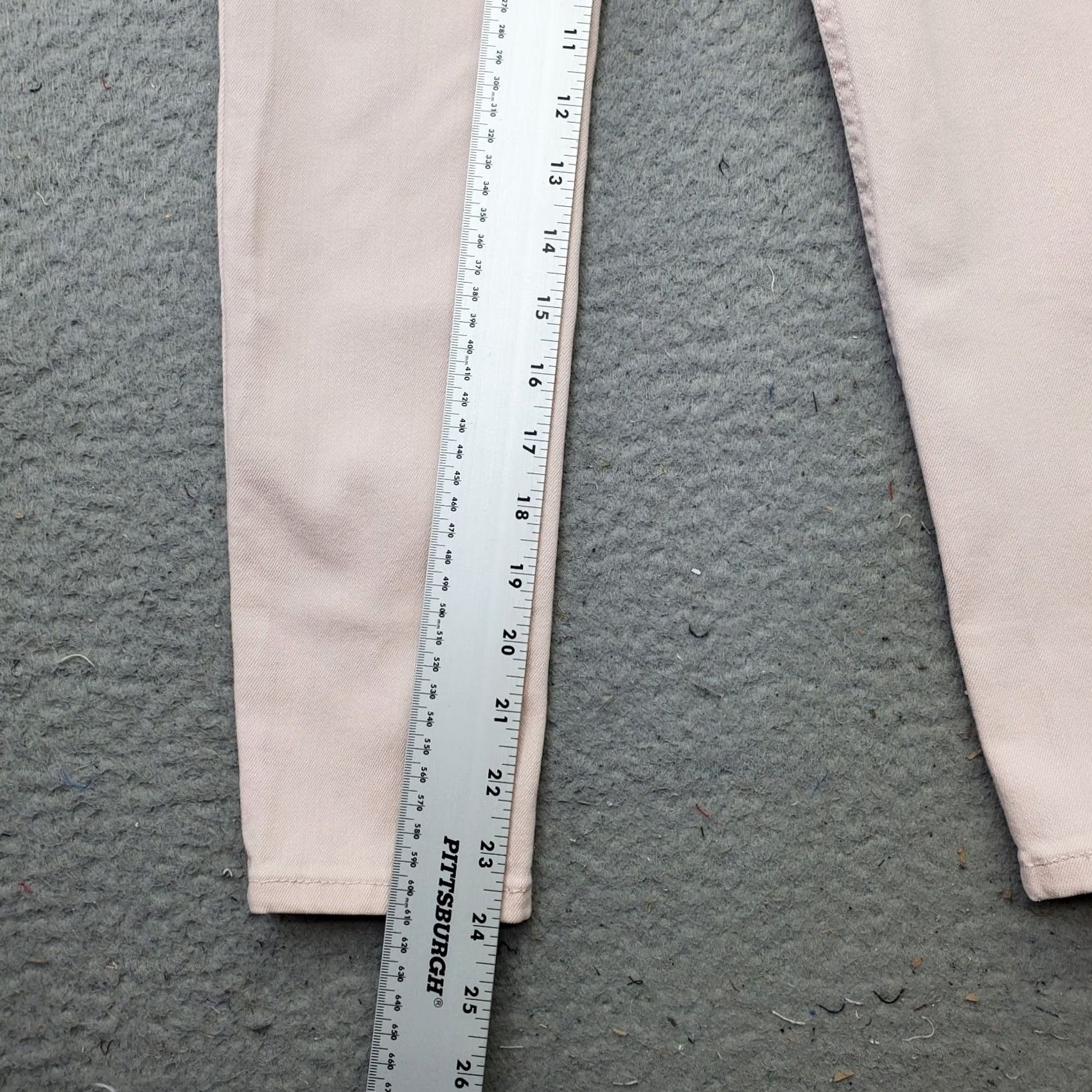 Levi's Levi's Jeans Womens Size 26 Pink Flat Front White Tab Skinny 5-Pocket Design Jeans Size 26" / US 2 / IT 38 - 5 Thumbnail