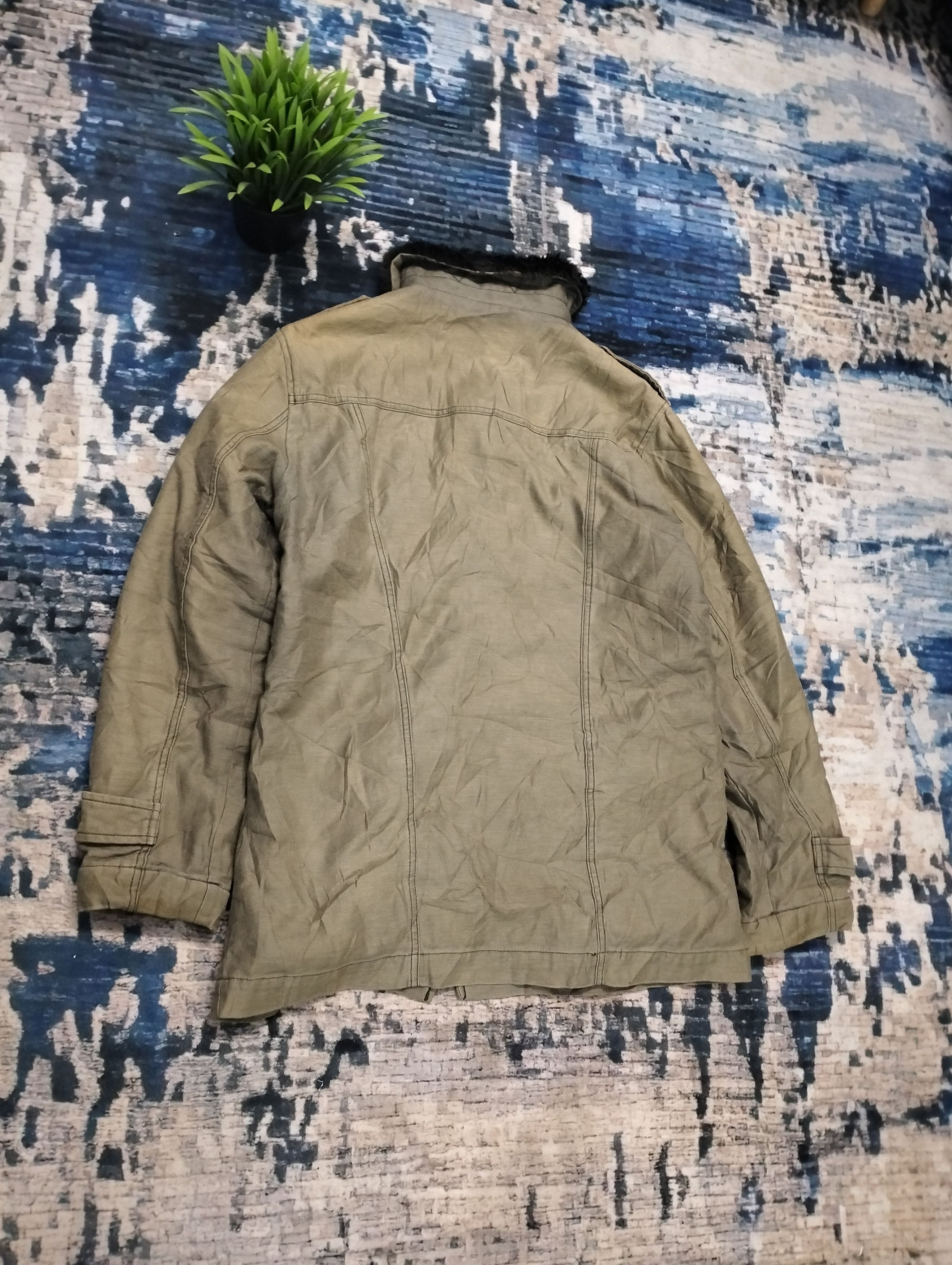 Wrangler Vintage Wrangler Fur Jacket Fur Denim Jacket Size US L / EU 52-54 / 3 - 3 Thumbnail