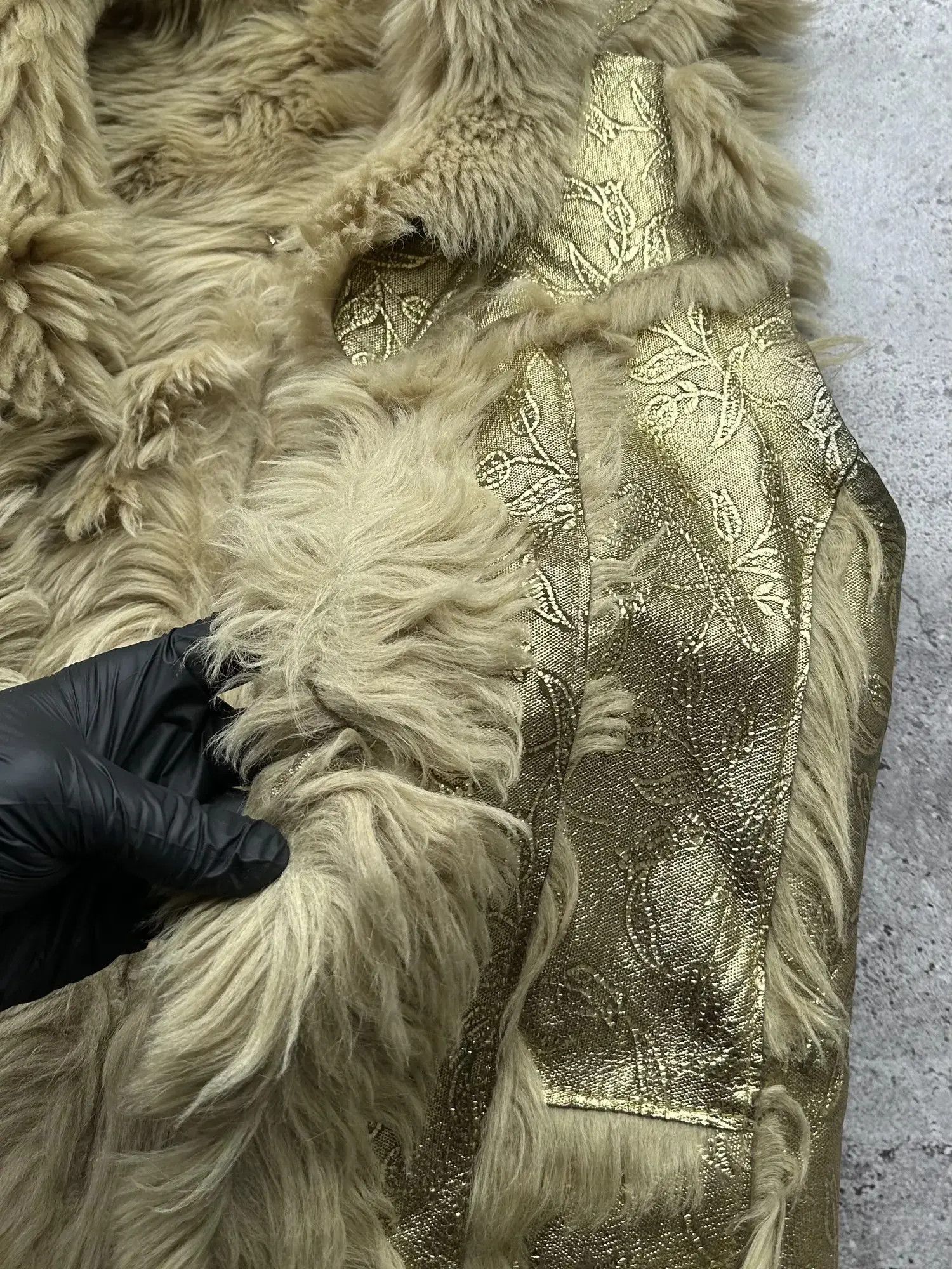 Vintage Vintage Fur/Sheepskin Vest C52(V168) Size S / US 4 / IT 40 - 7 Thumbnail