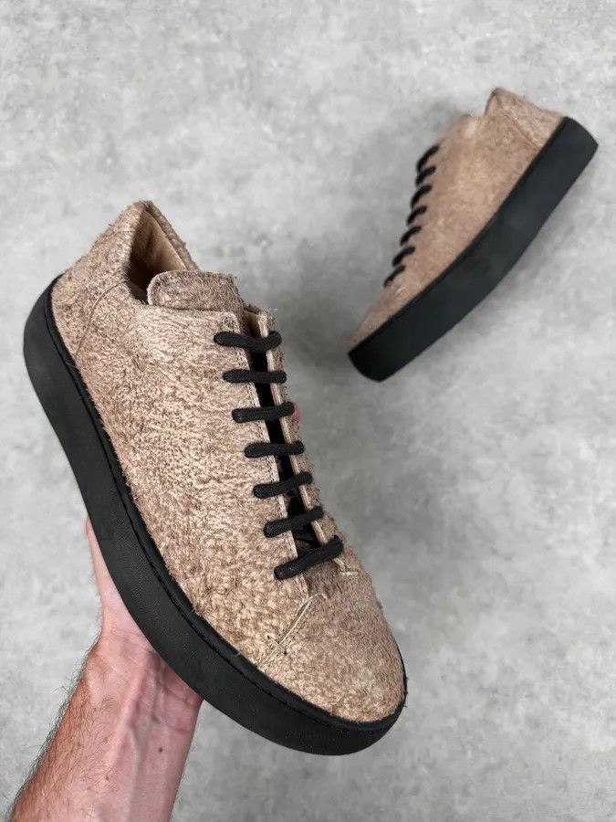 Isaac Sellam Experience Isaac Sellam X The Last Conspiracy Beige Sneakers Size US 9 / IT 39 - 1 Thumbnail