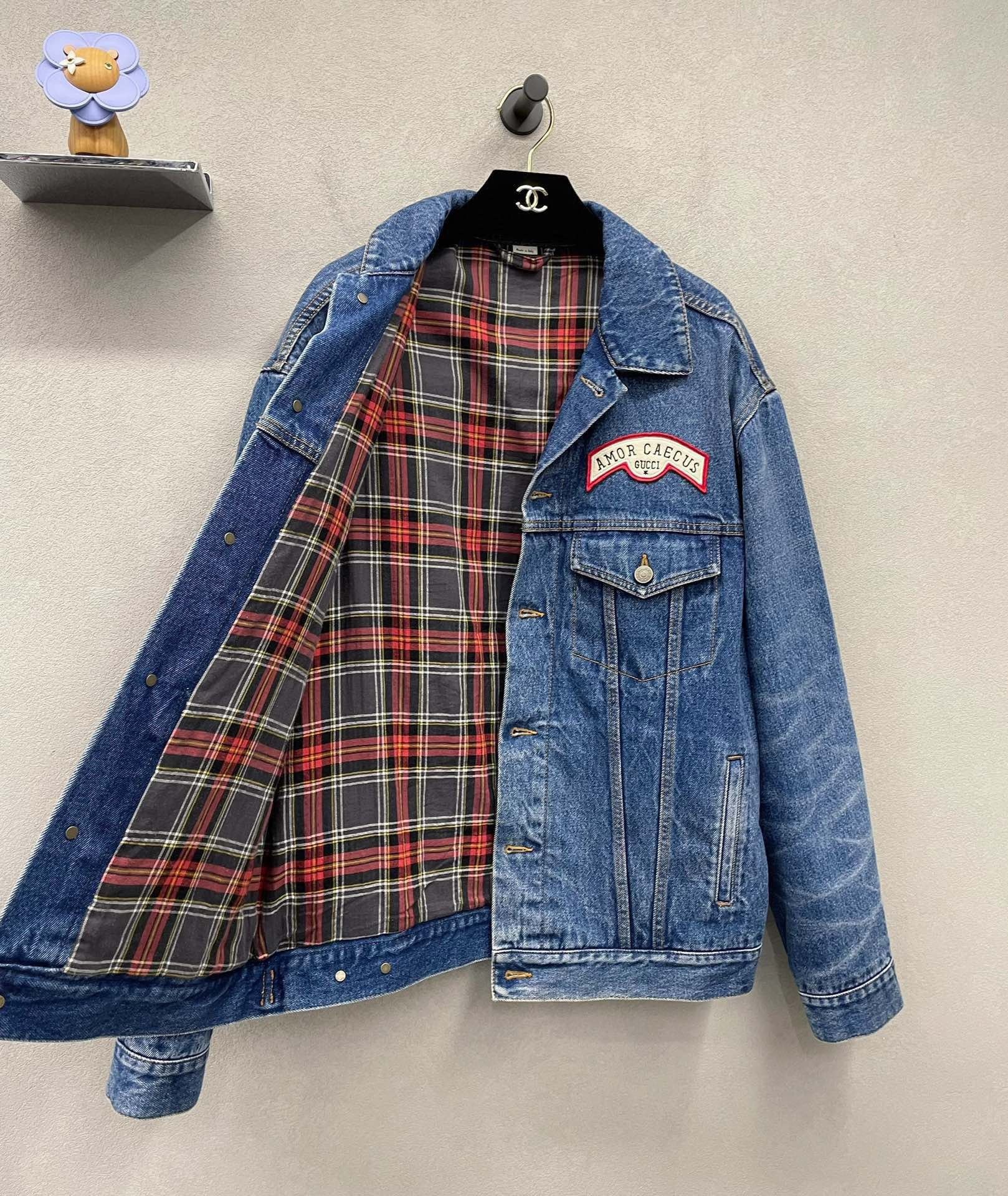 Gucci Gucci Blue denim jacket 2501-Nextarrow Size US S / EU 44-46 / 1 - 3 Thumbnail
