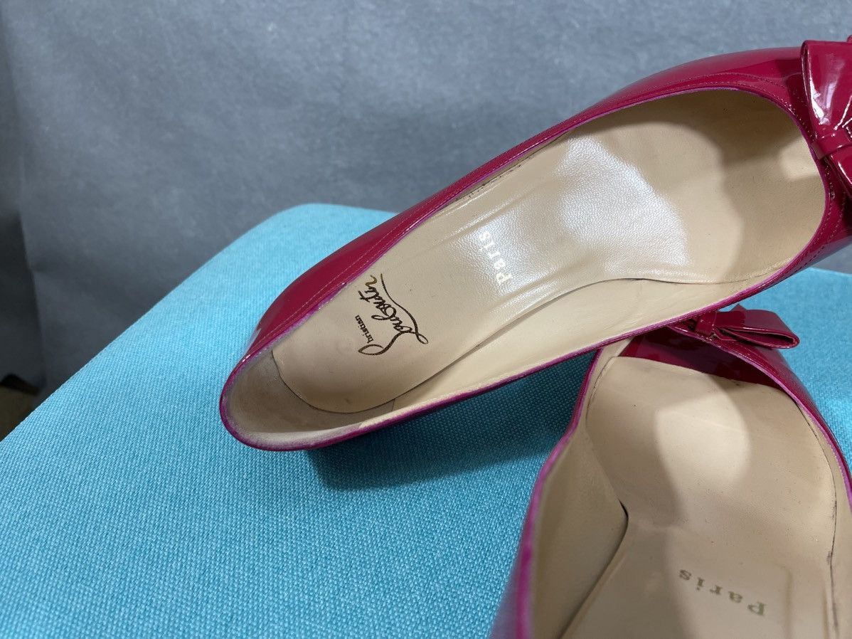Christian Louboutin Christian Louboutin Milady pink heel 39.5 - fits like a 39 Size US 8.5 / IT 38.5 - 5 Thumbnail
