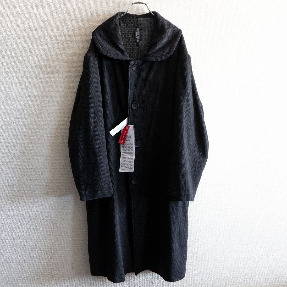 Geoffrey B. Small Geoffrey B. Small handmade fully-lined 4-button oversized coat Size S Size US S / EU 44-46 / 1 - 1 Thumbnail