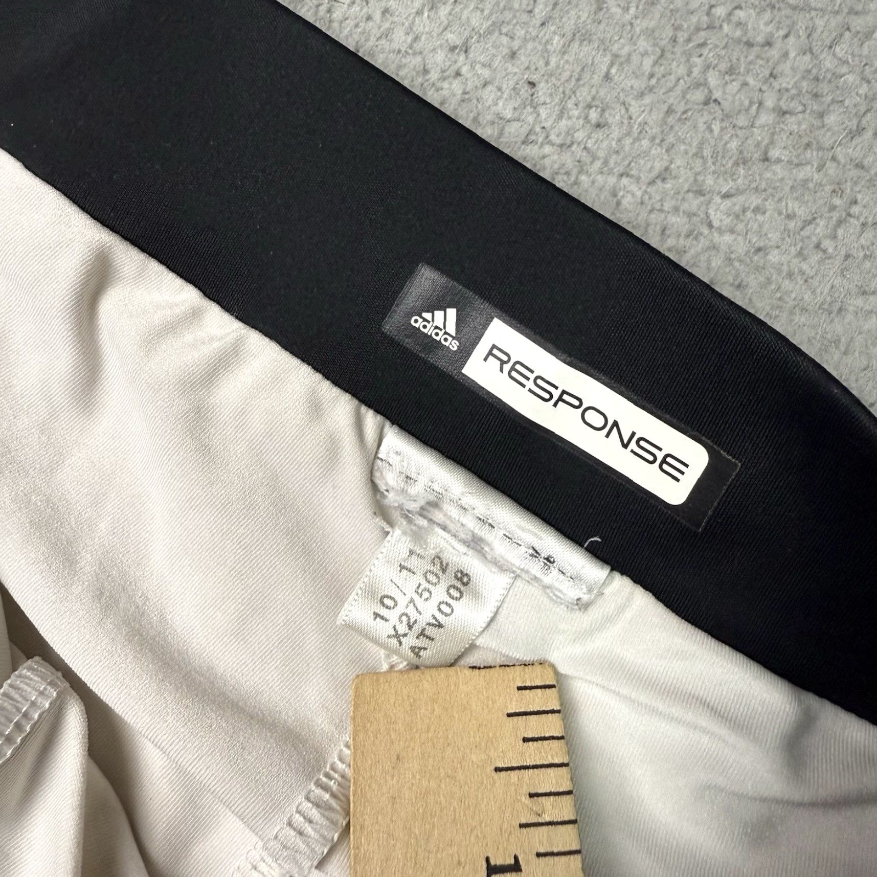 Adidas VINTAGE Adidas Tennis Skirt Womens Small White Spotted Dots Skort Climalite S Size 28" / US 6 / IT 42 - 4 Thumbnail