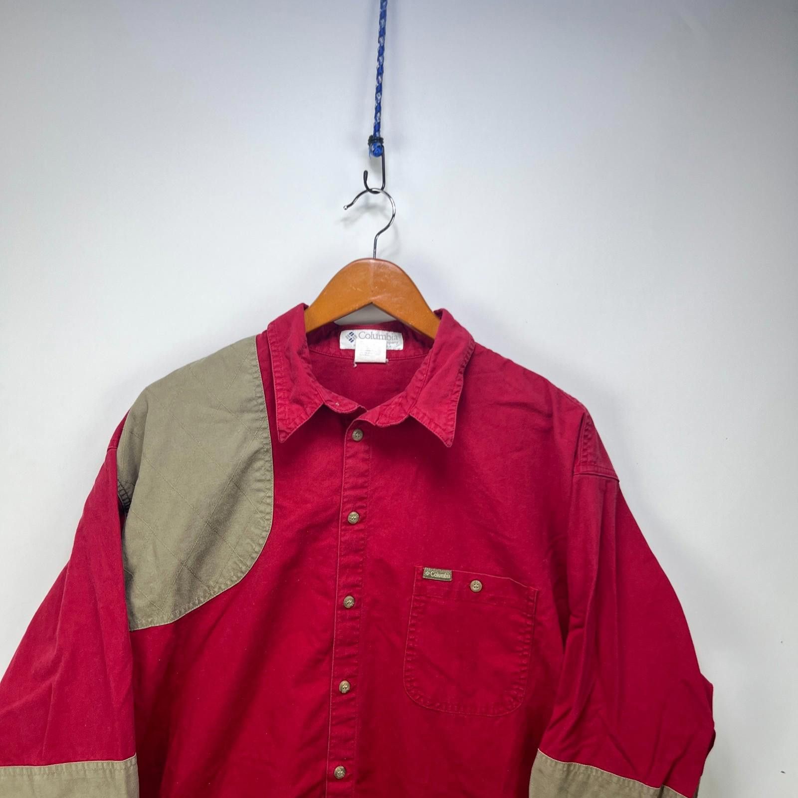 Columbia Vintage 90s Columbia Outdoors Button Up Long Sleeve Shirt XL Size US XL / EU 56 / 4 - 2 Thumbnail