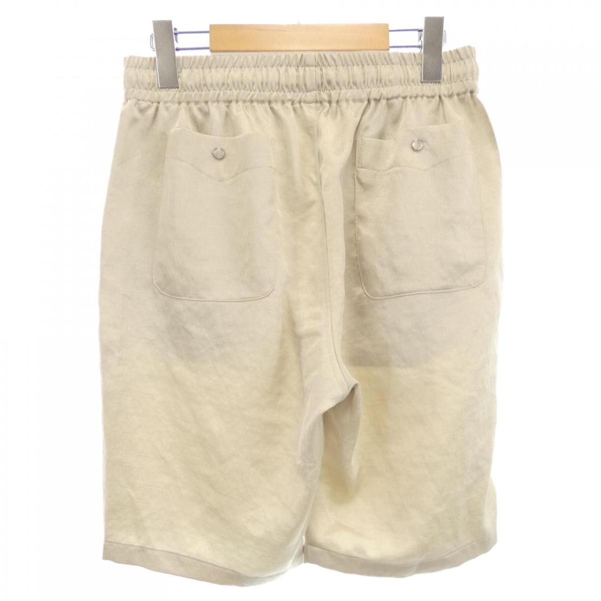 Needles Shorts Butterfly Logo Half Pants Beige Size US 28 / EU 44 - 2 Thumbnail
