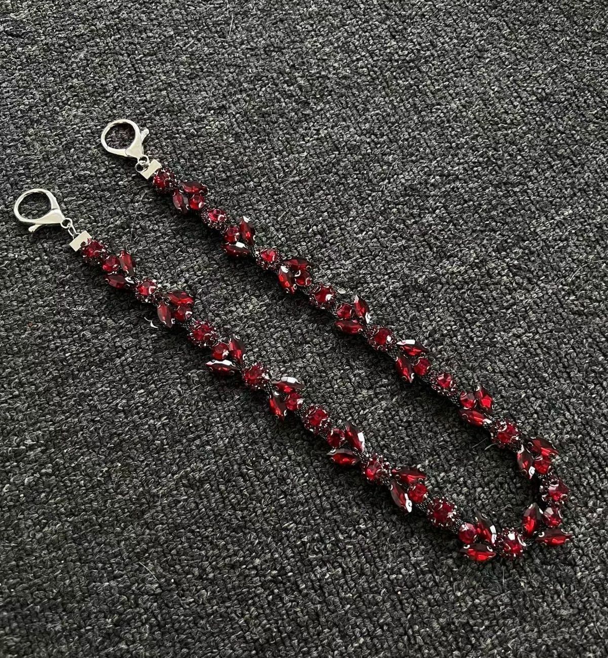 Japanese Brand × Jewelry Y2K Vibe Gem-Studded Pants Chain Size ONE SIZE - 5 Thumbnail
