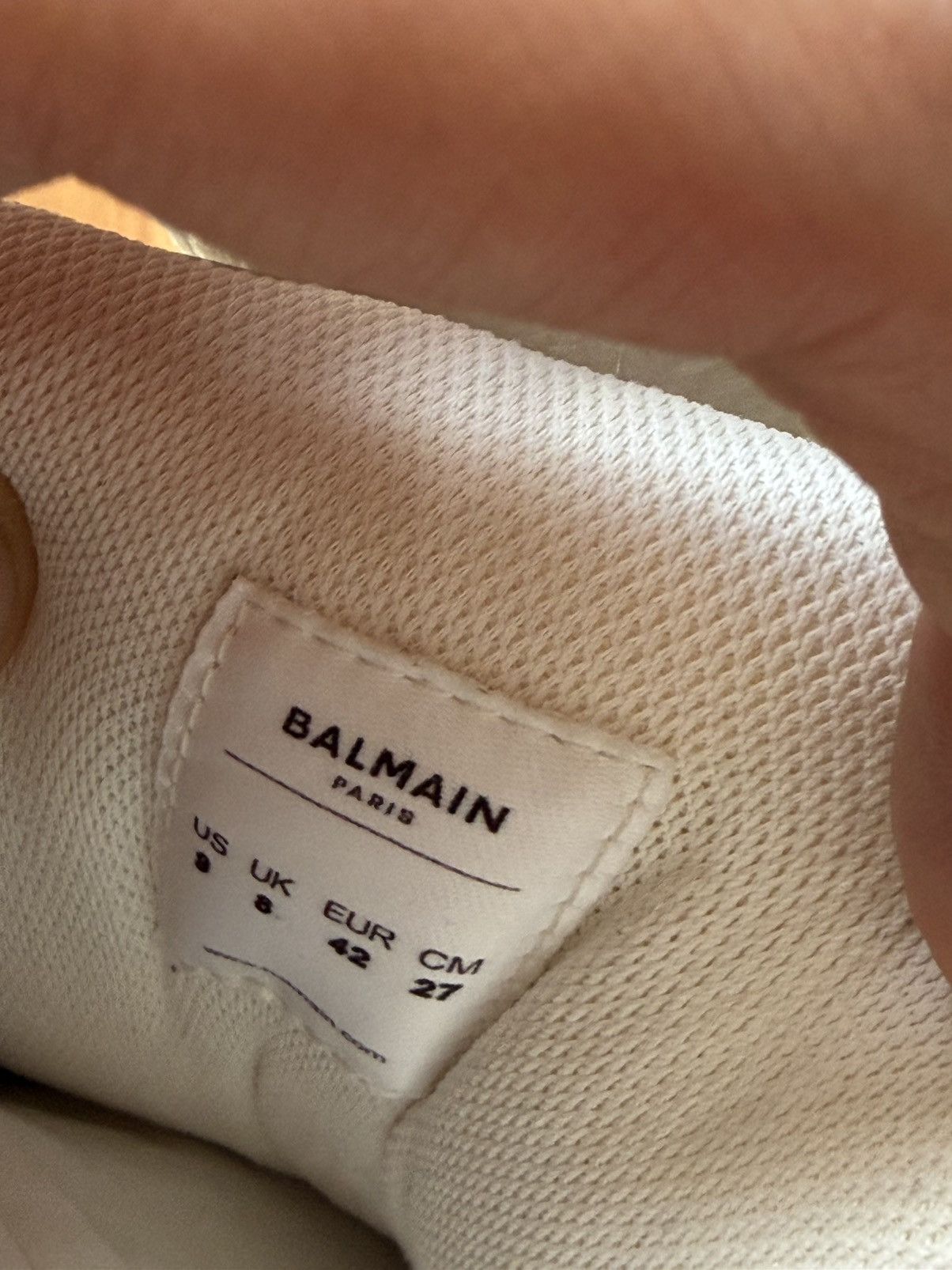 Balmain Balmain Sneakers B-Court Puffy Skate Size US 9 / EU 42 - 6 Thumbnail