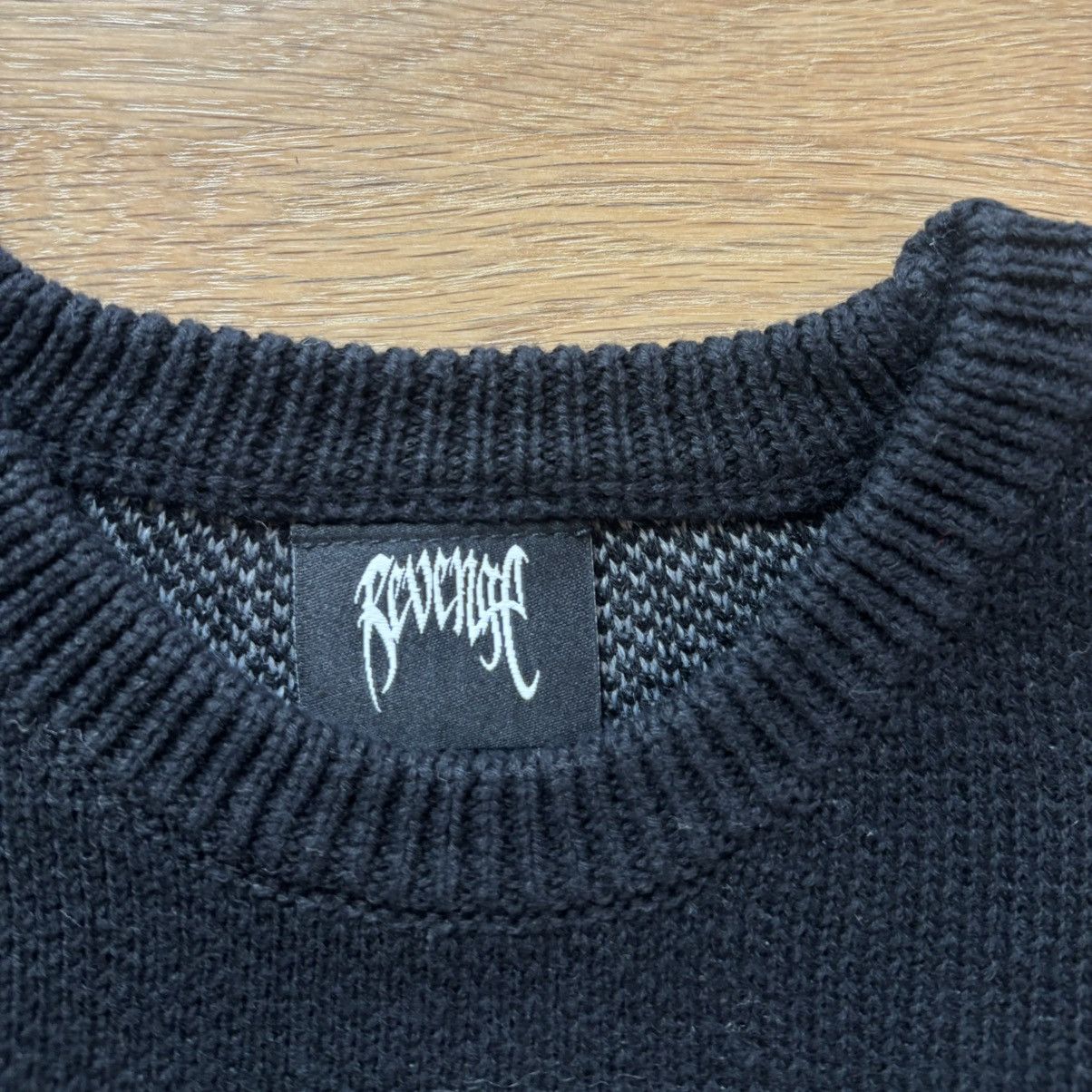 Revenge Revenge Knit Arc Logo Sweater Size US S / EU 44-46 / 1 - 5 Thumbnail