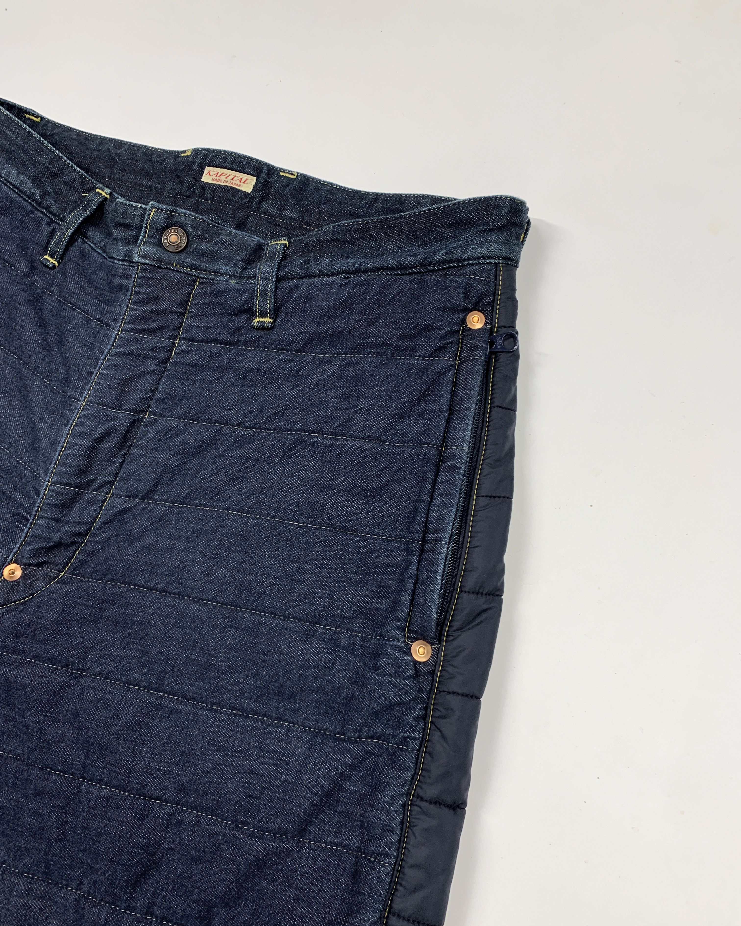 Kapital Hybrid "Winday" Insulated Pants Size US 32 / EU 48 - 4 Thumbnail