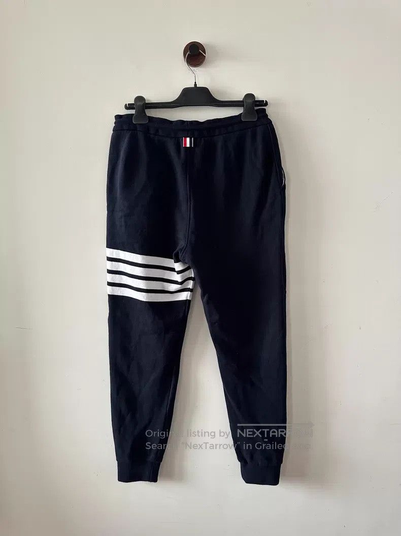 Thom Browne Thom Browne Blue knitted sweatpants Size US 30 / EU 46 - 2 Thumbnail