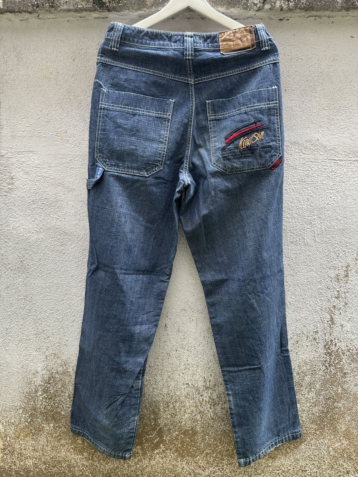 If Six Was Nine × Japanese Brand × Tornado Mart Flare Jeans KINGSON BOSS01 Size US 32 / EU 48 - 1 Thumbnail