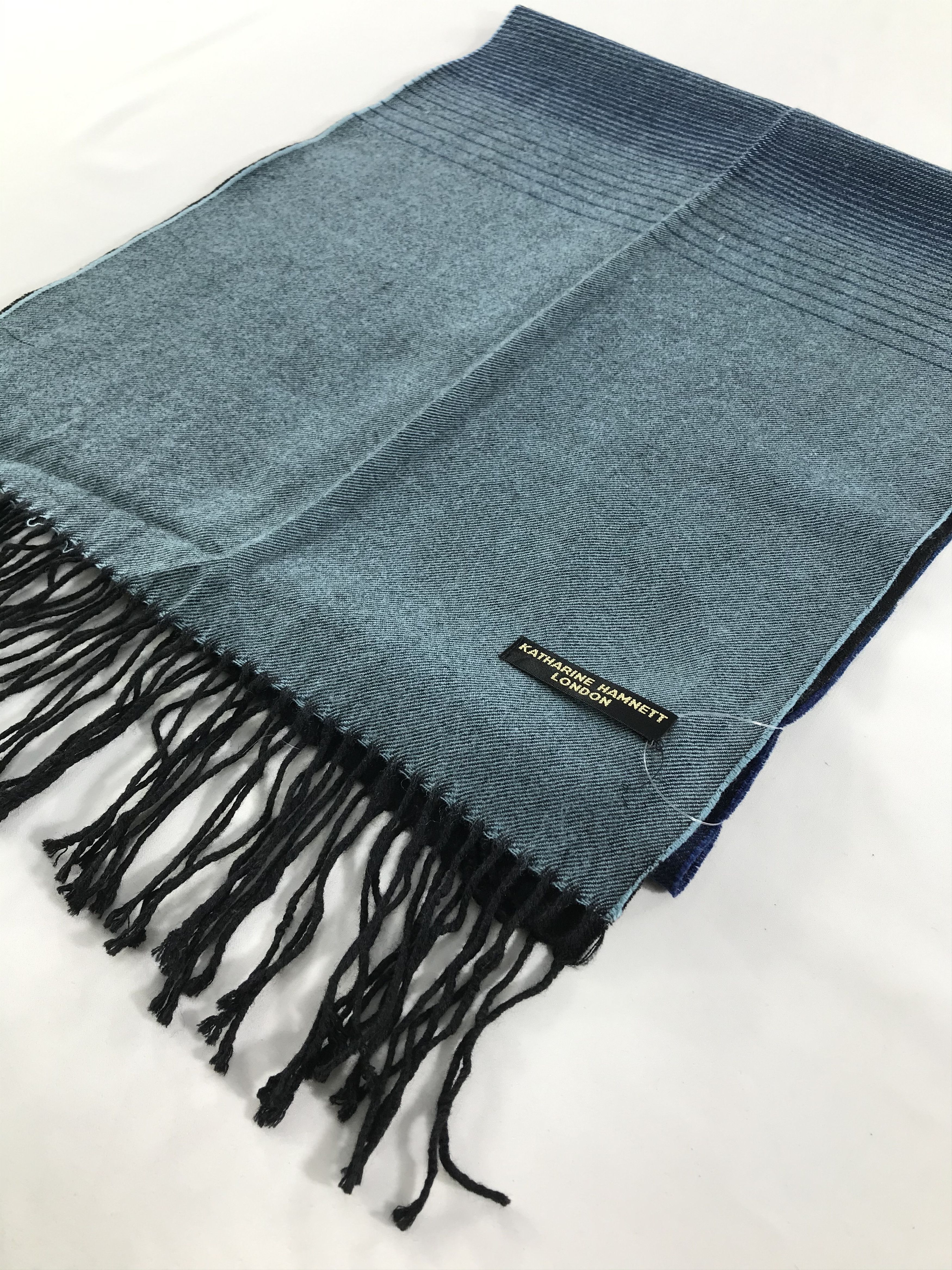 Katharine Hamnett London × Vintage Katharine Hamnett London Scarf / Muffler / Neckwear - WW2440 Size ONE SIZE - 3 Thumbnail
