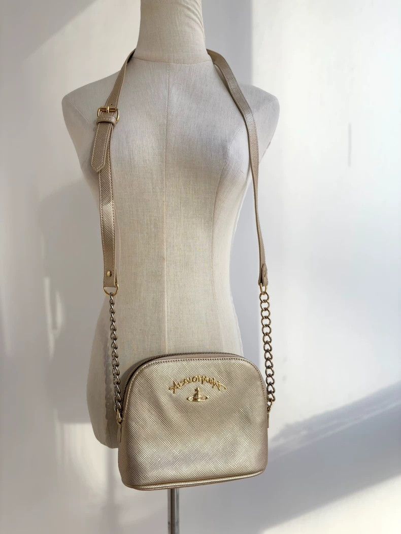 Vivienne Westwood Vivienne Westwood size os Golden shoulder bag Size ONE SIZE - 1 Thumbnail