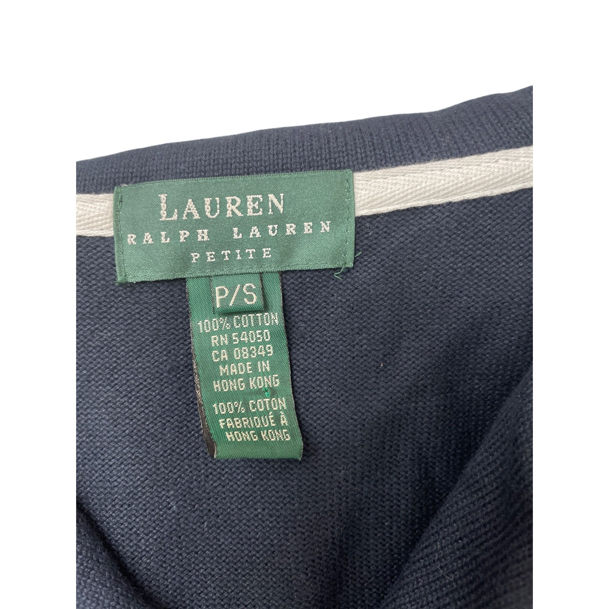 Lauren Ralph Lauren Lauren Ralph Lauren womans Navy Blue White Nautical Maxi Dre Size S / US 4 / IT 40 - 6 Thumbnail