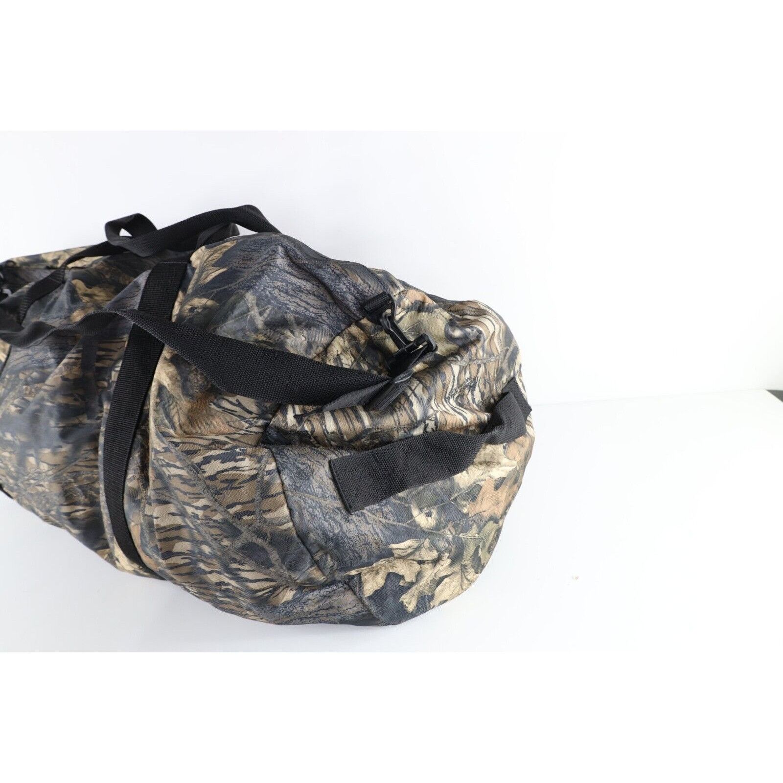 Vintage Vintage 90s Streetwear Handled Mossy Oak Camo Messanger Bag Size ONE SIZE - 7 Thumbnail