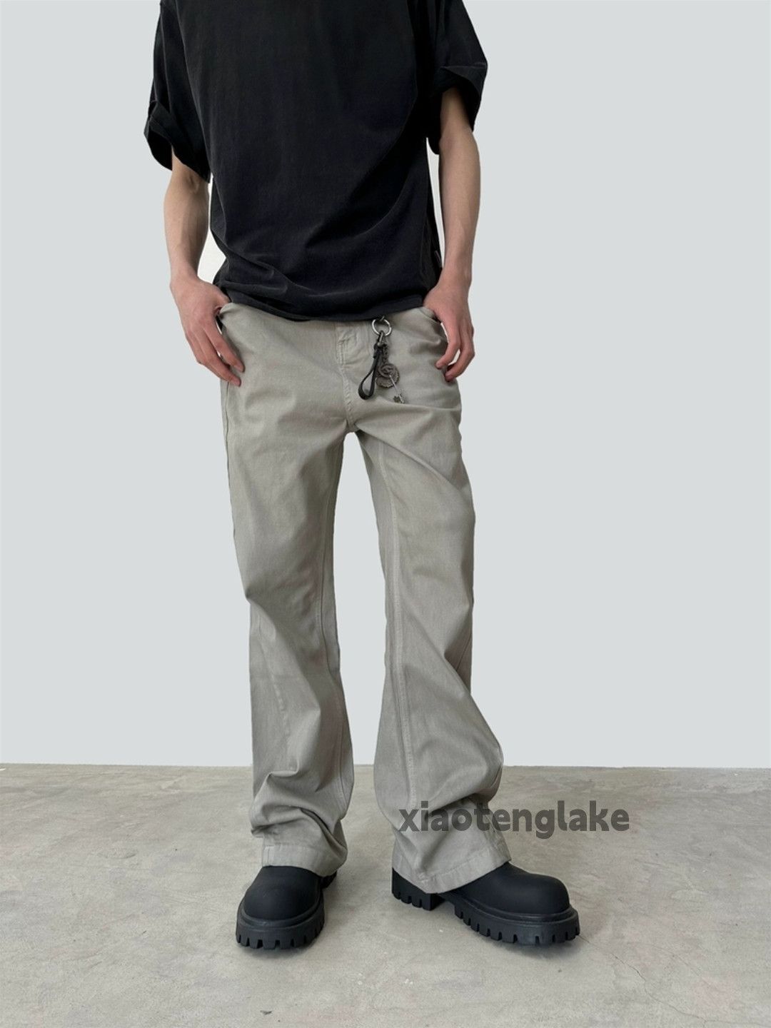 Jean × Vintage washed faded cleanfit yuppie bootcut grunge jeans Size US 30 / EU 46 - 3 Thumbnail
