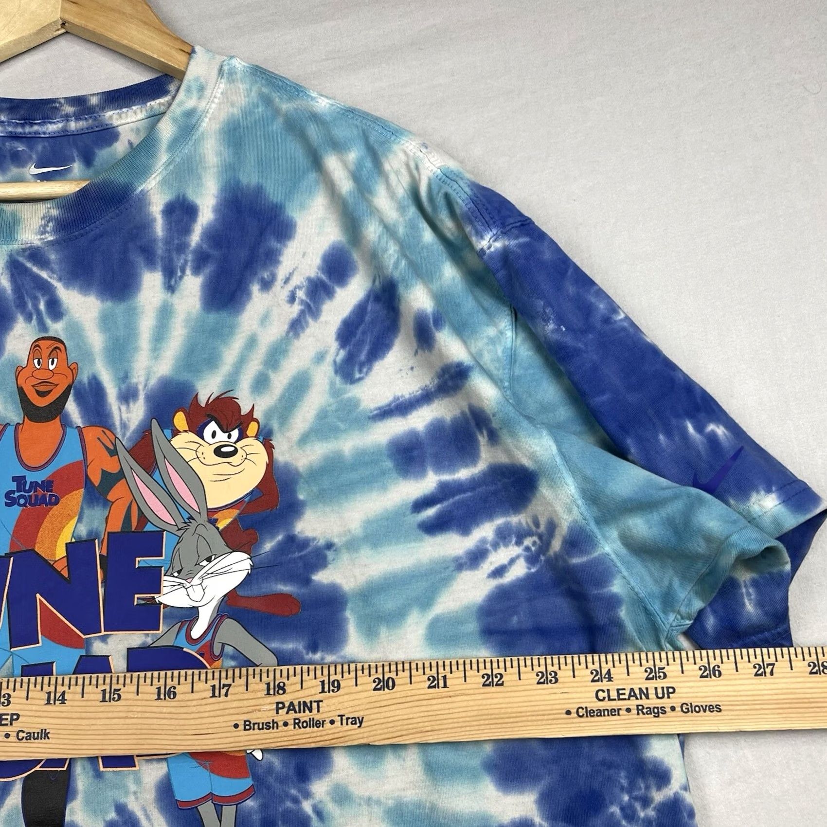 Nike Nike LeBron Space Jam A New Legacy Tune Squad Shirt Mens XL Blue Tie Dye Graphic Print Shoes? Size US XL / EU 56 / 4 - 7 Thumbnail