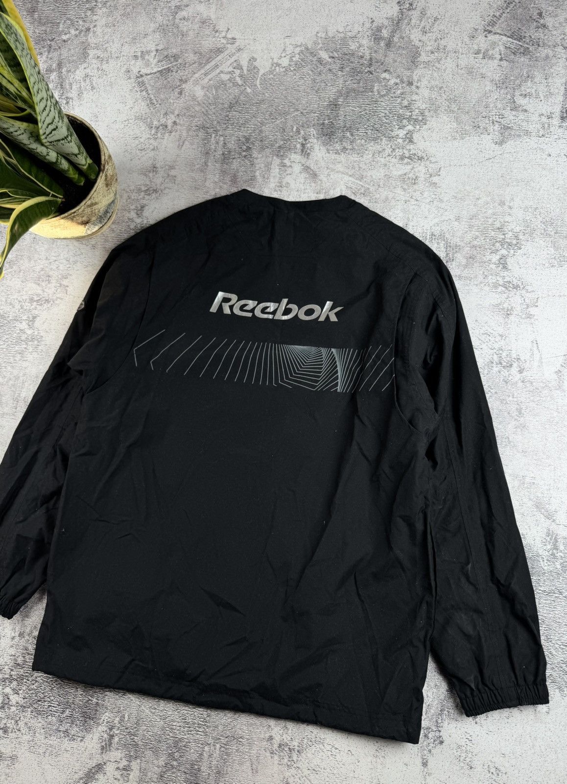 Reebok West Ham 2003 Reebok Nylon LongSleeve Soccer Football Jersey Sweatshirt Jacket Size US M / EU 48-50 / 2 - 16 Thumbnail