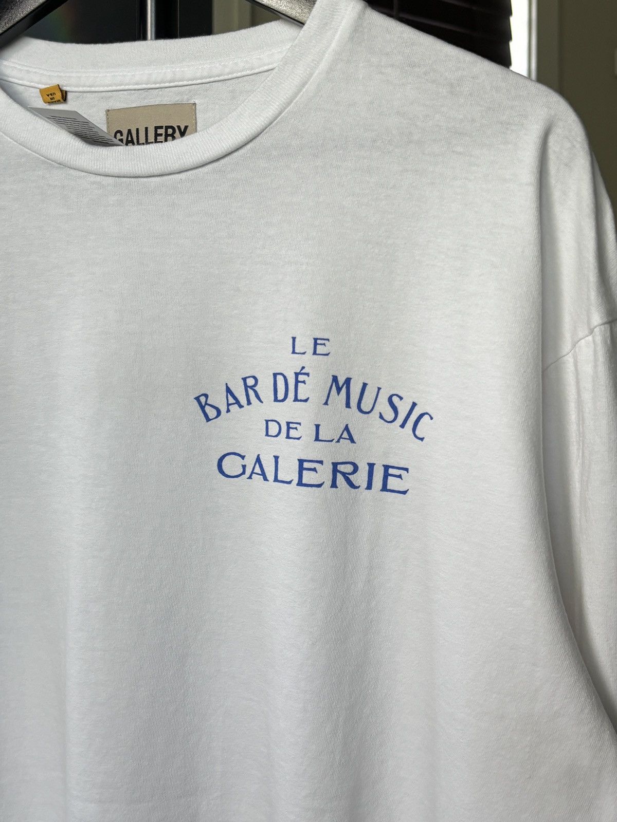 Gallery Dept. GALLER DEPT | BAR MUSIC FRENCH LOGO LONG SLEEVE TEE Size US XL / EU 56 / 4 - 4 Thumbnail