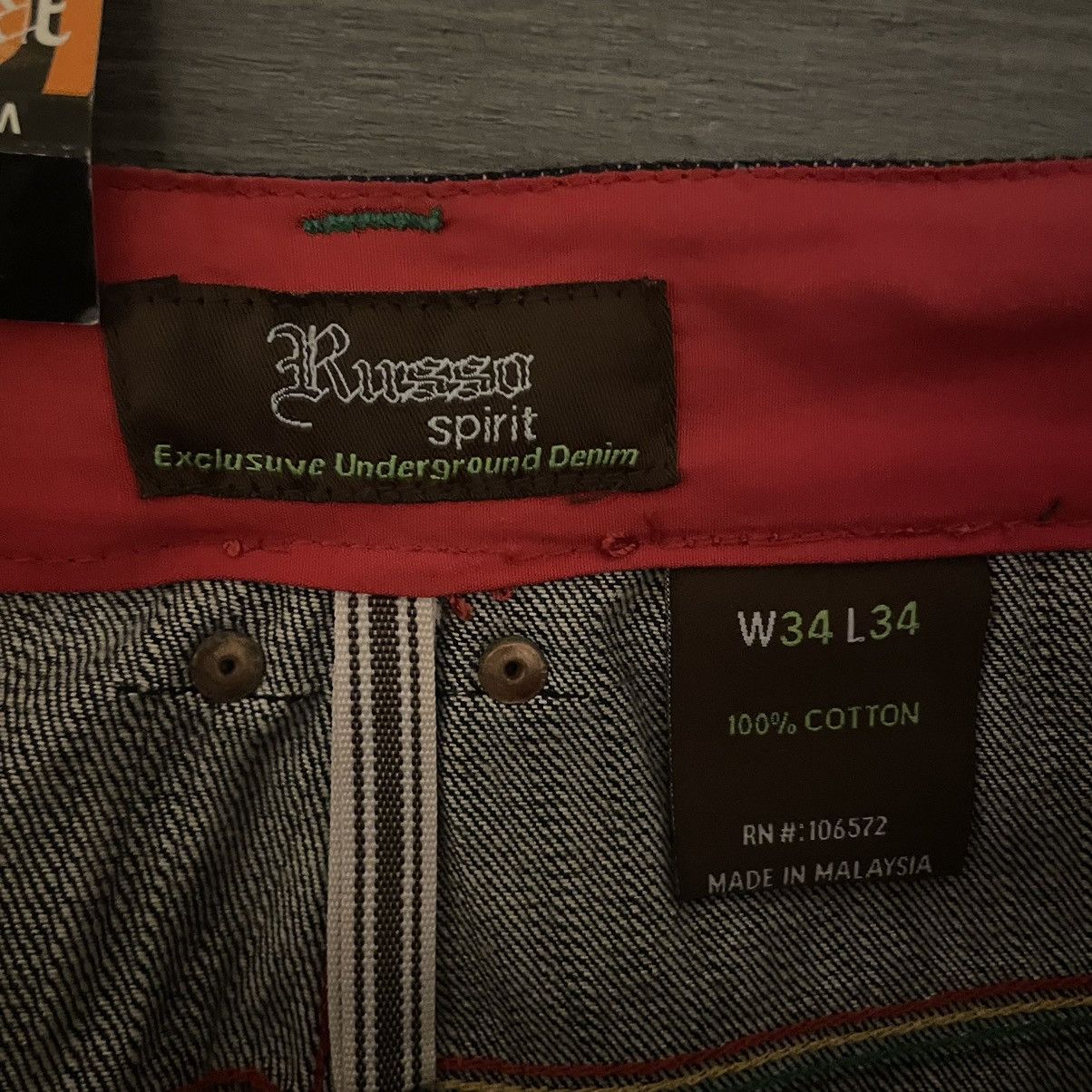 JNCO × Vintage Russo jeans Size US 34 / EU 50 - 5 Thumbnail
