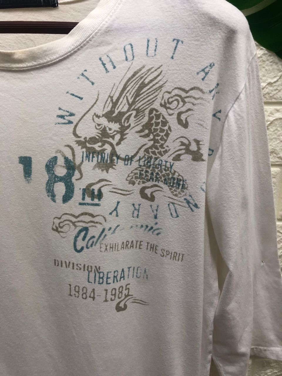 Japanese Brand vintage Balmy & Awaking dragon sukajan without boundary Size US L / EU 52-54 / 3 - 1 Thumbnail