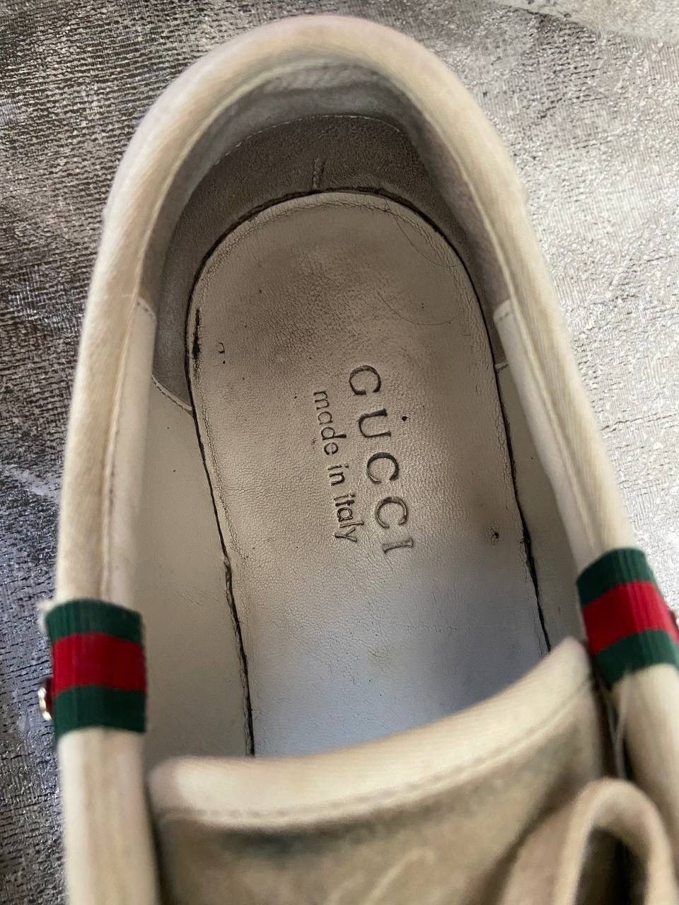 Gucci Gucci Monogram Print Leather Low Top Sneakers Size US 9 / EU 42 - 5 Thumbnail
