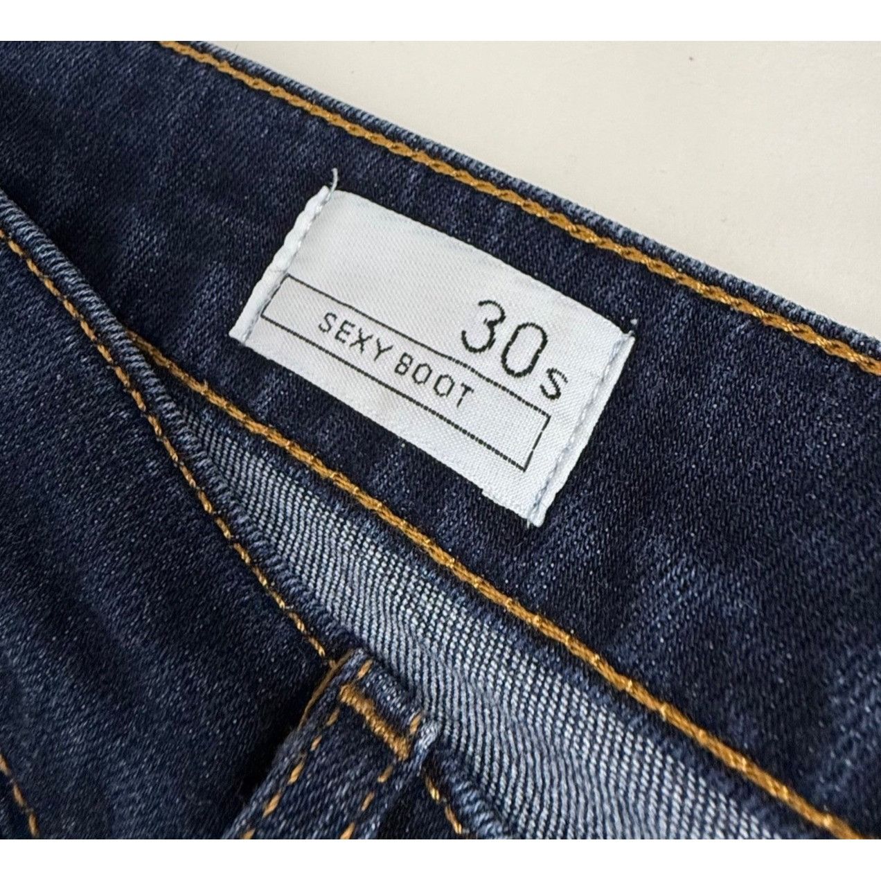Gap Gap 1969 Women's Sexy Bootcut Dark-Wash Jeans Size 30 Short Size 30" / US 8 / IT 44 - 2 Thumbnail