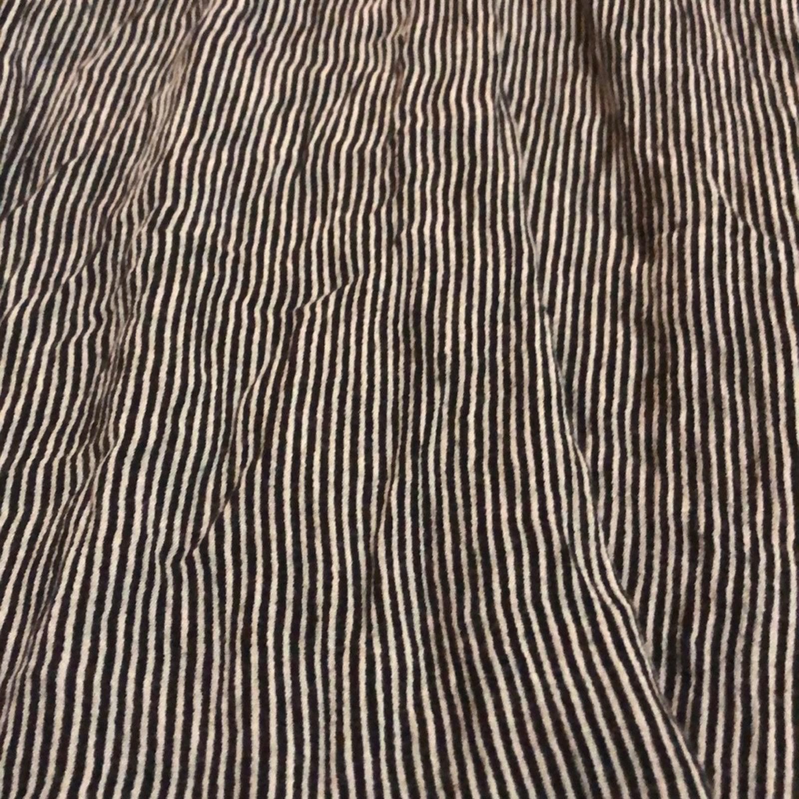 Other Black and white striped off the shoulder top Size L / US 10 / IT 46 - 3 Thumbnail