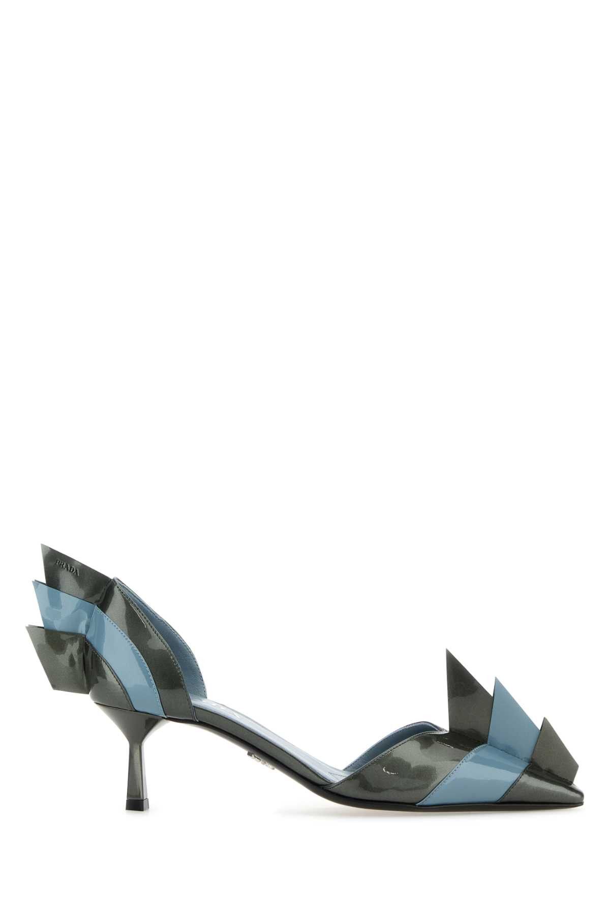 Prada Two-Tone Leather Pumps | Grailed