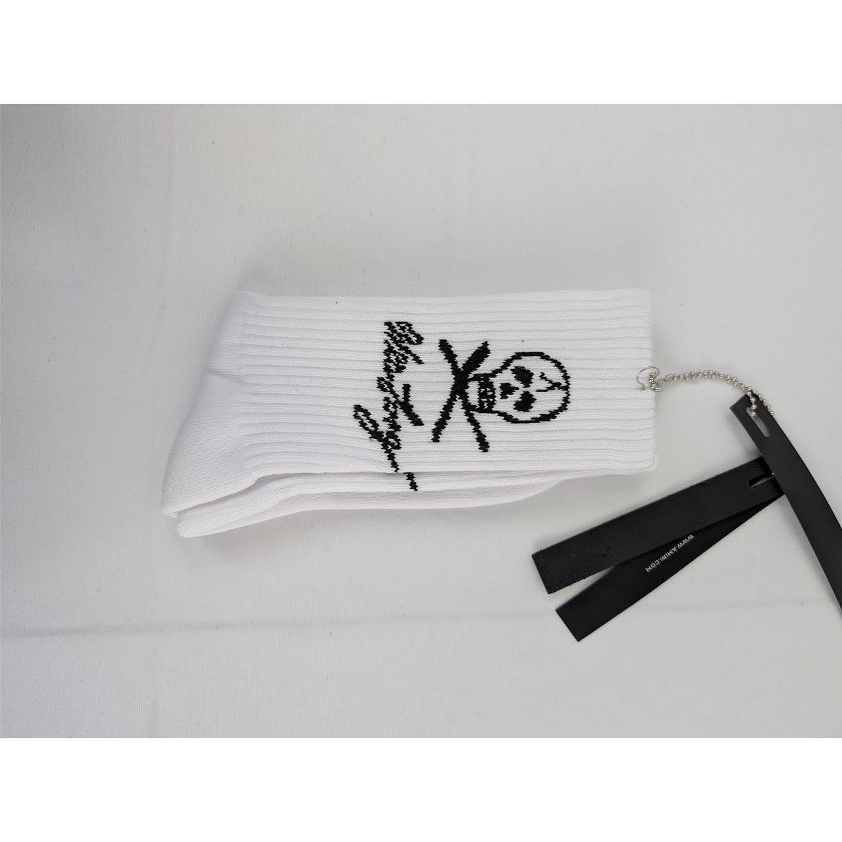 Amiri × Wes Lang o1rshd1 Size: 41-42 / Skull Head Socks in White Size ONE SIZE - 1 Thumbnail