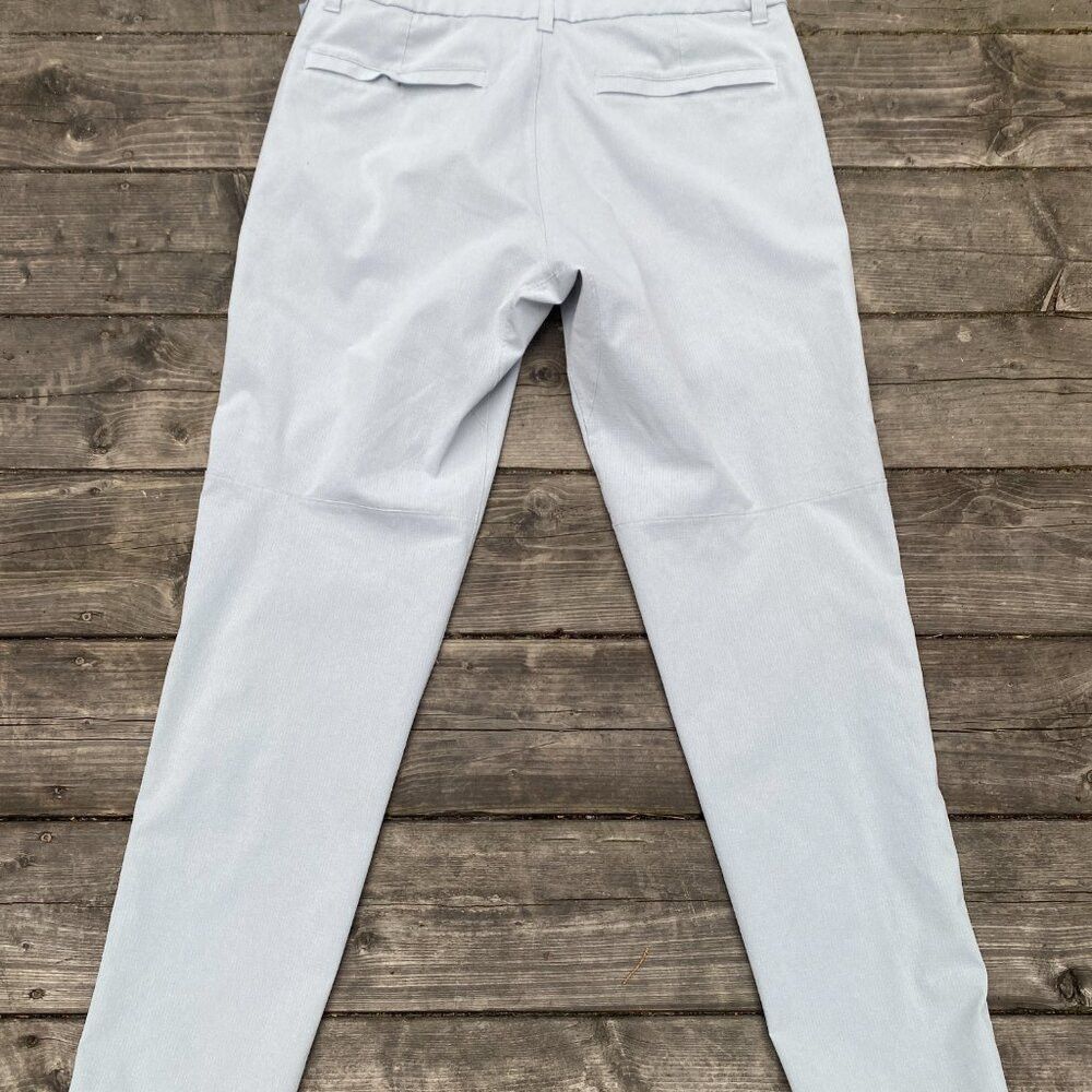 Lululemon Lululemon Mens ABC Pants Warpstream Size 36 Gray White Size US 36 / EU 52 - 5 Thumbnail