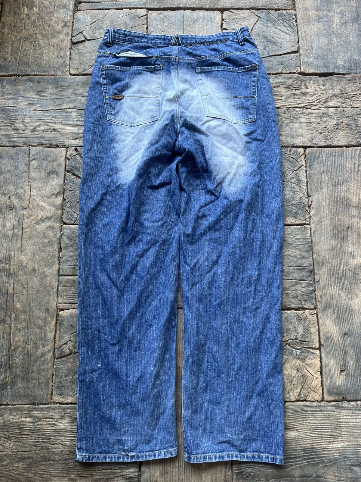 Akademiks Akademiks Baggy Denim Pants Oversize Loose Fit Vintage Retro Size US 38 / EU 54 - 6 Thumbnail