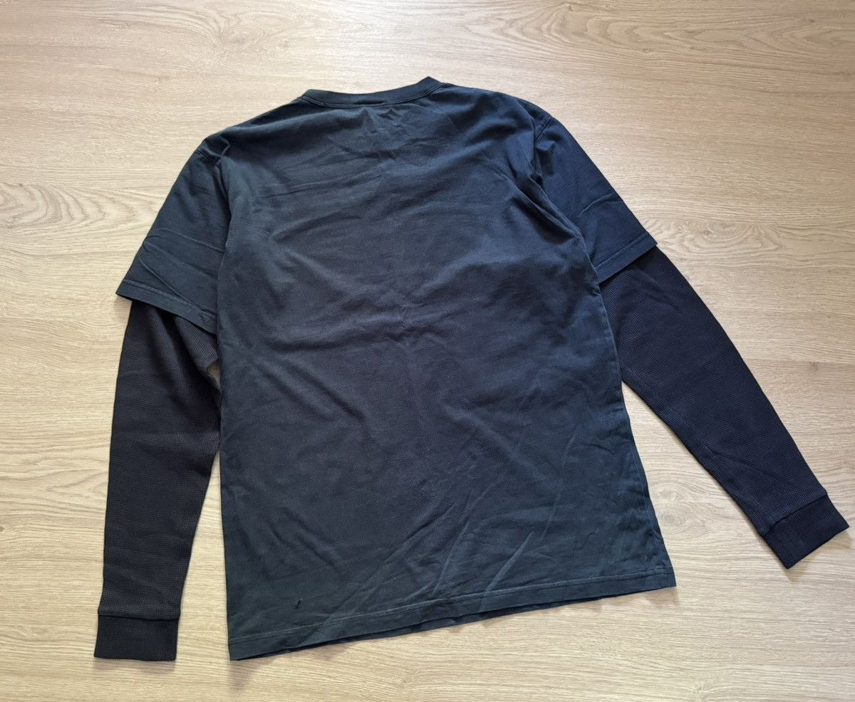 Vintage Vintage 00’s DC Shoes Skateboarding y2k Faded Long Sleeve Size US L / EU 52-54 / 3 - 3 Thumbnail