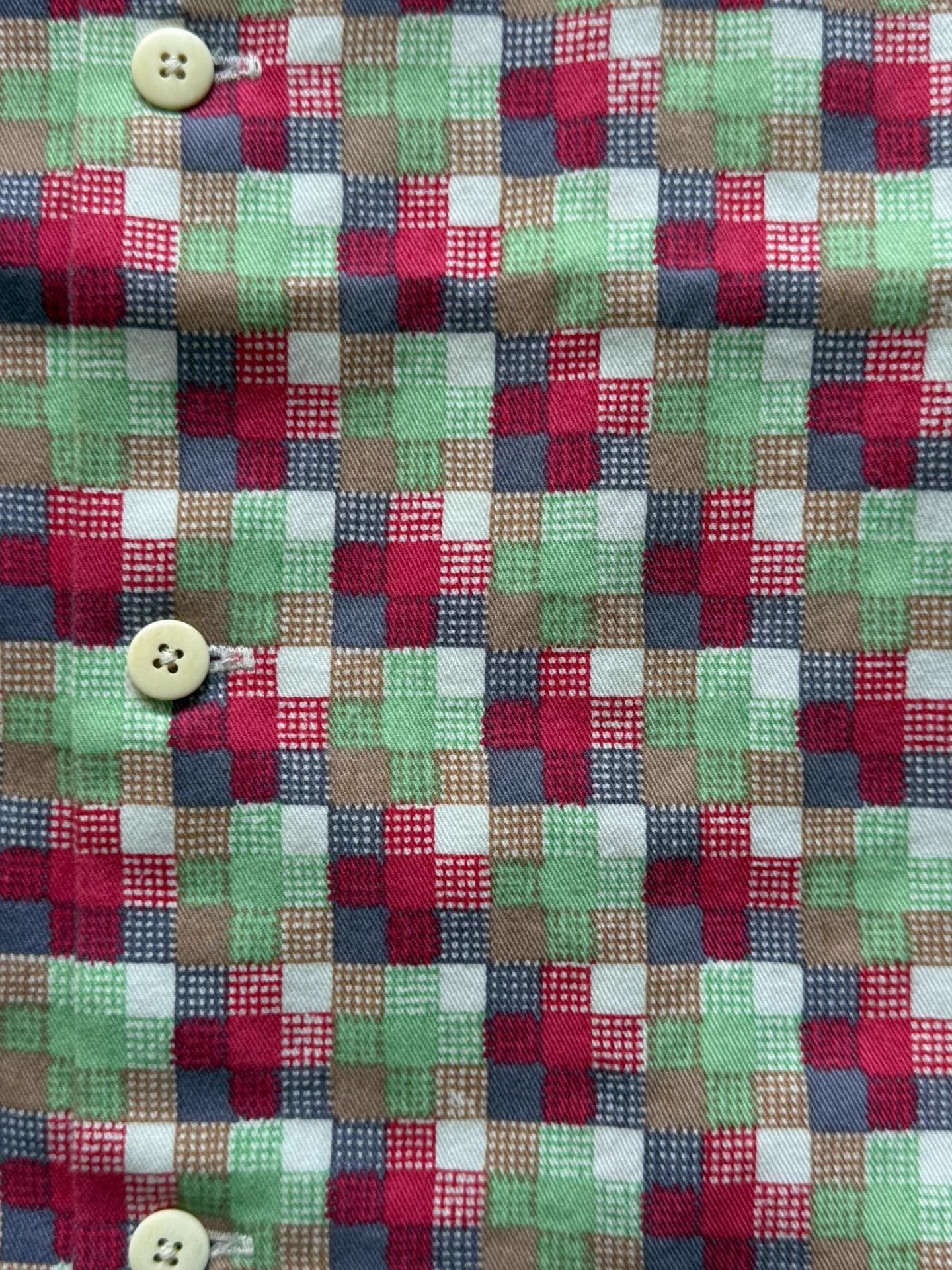 Visvim VISVIM 23SS BOOMER KHADI L/S Plaid Shirt Orange M Size US M / EU 48-50 / 2 - 4 Thumbnail