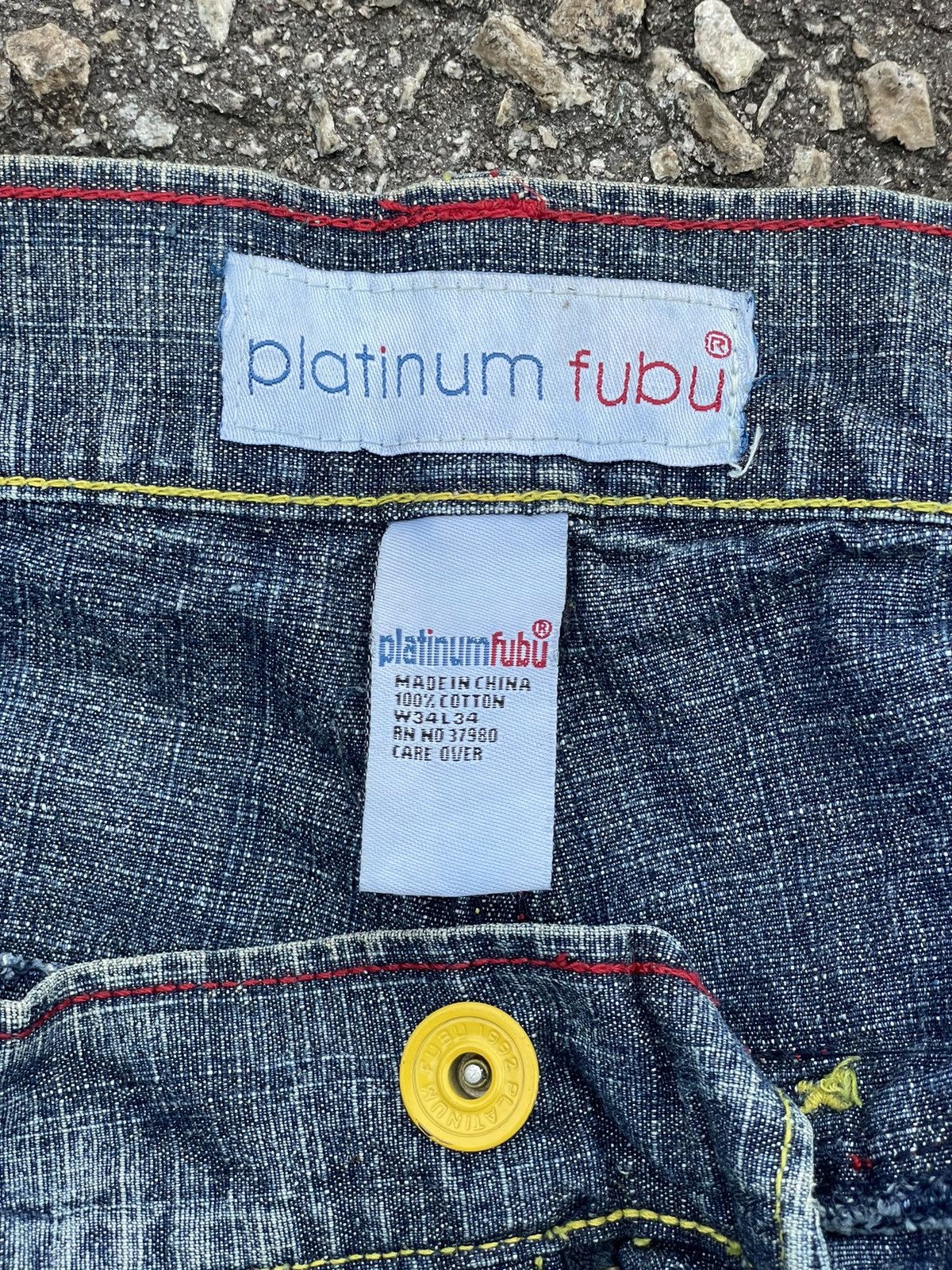 Fubu Fubu x Harlem Globetrotters Baggy Jeans Streetwear Size US 36 / EU 52 - 22 Thumbnail