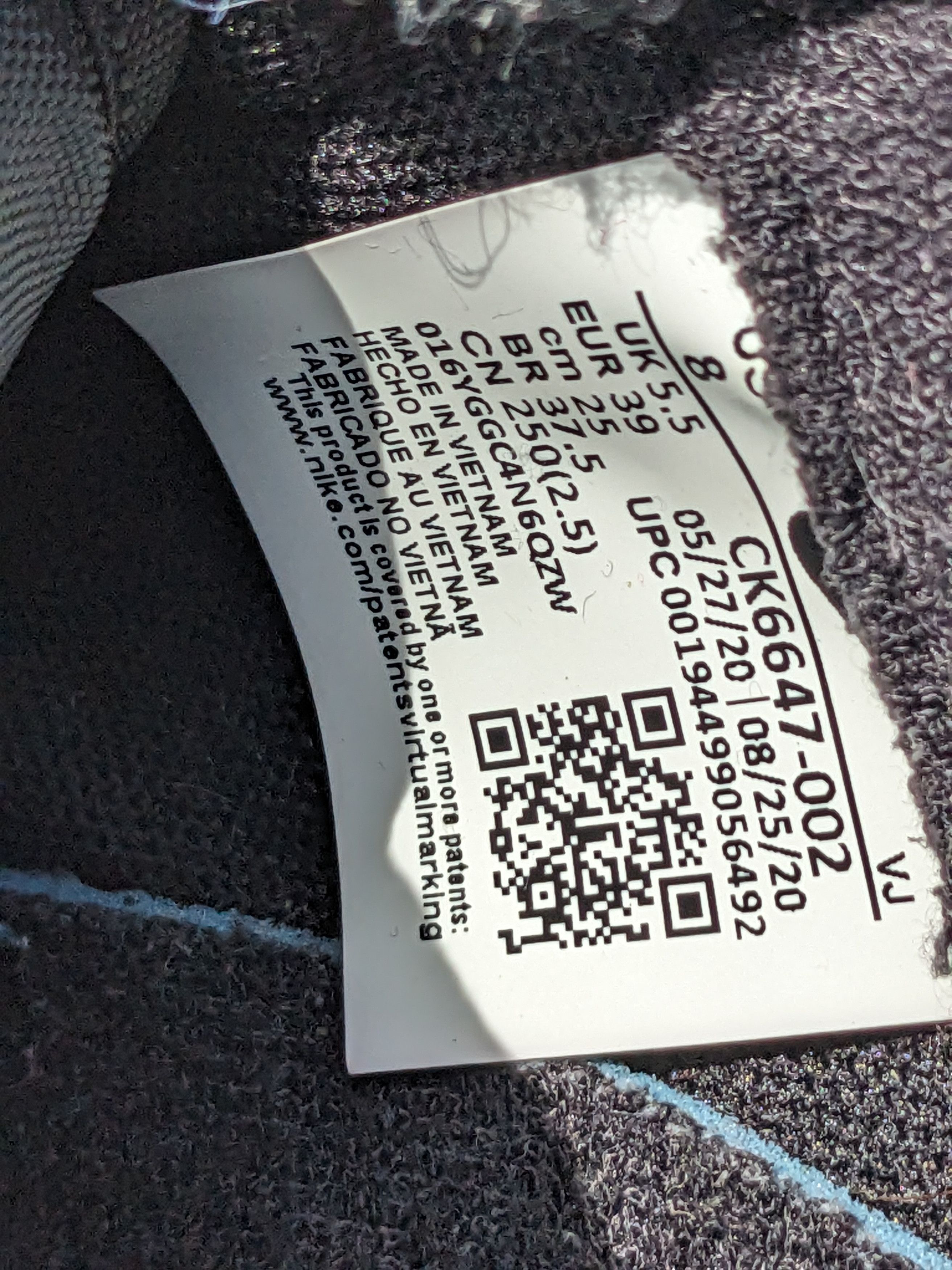 Designer × Nike Nike Waffle Racer 2X Women’s Running Shoes CK6647 002 Size 8 Size US 8 / IT 38 - 6 Thumbnail