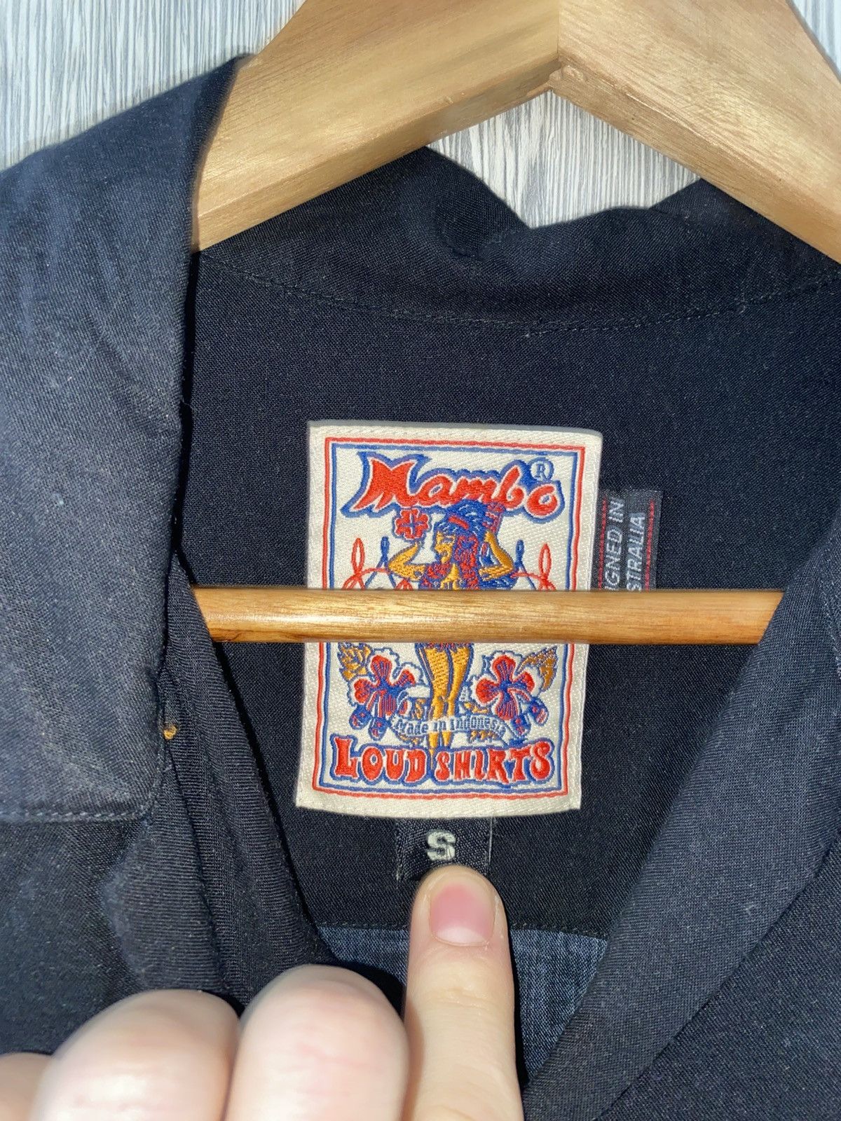 Mambo ➕ rare mambo loud shirt flames iconic Robin Williams vintage Size US M / EU 48-50 / 2 - 4 Thumbnail