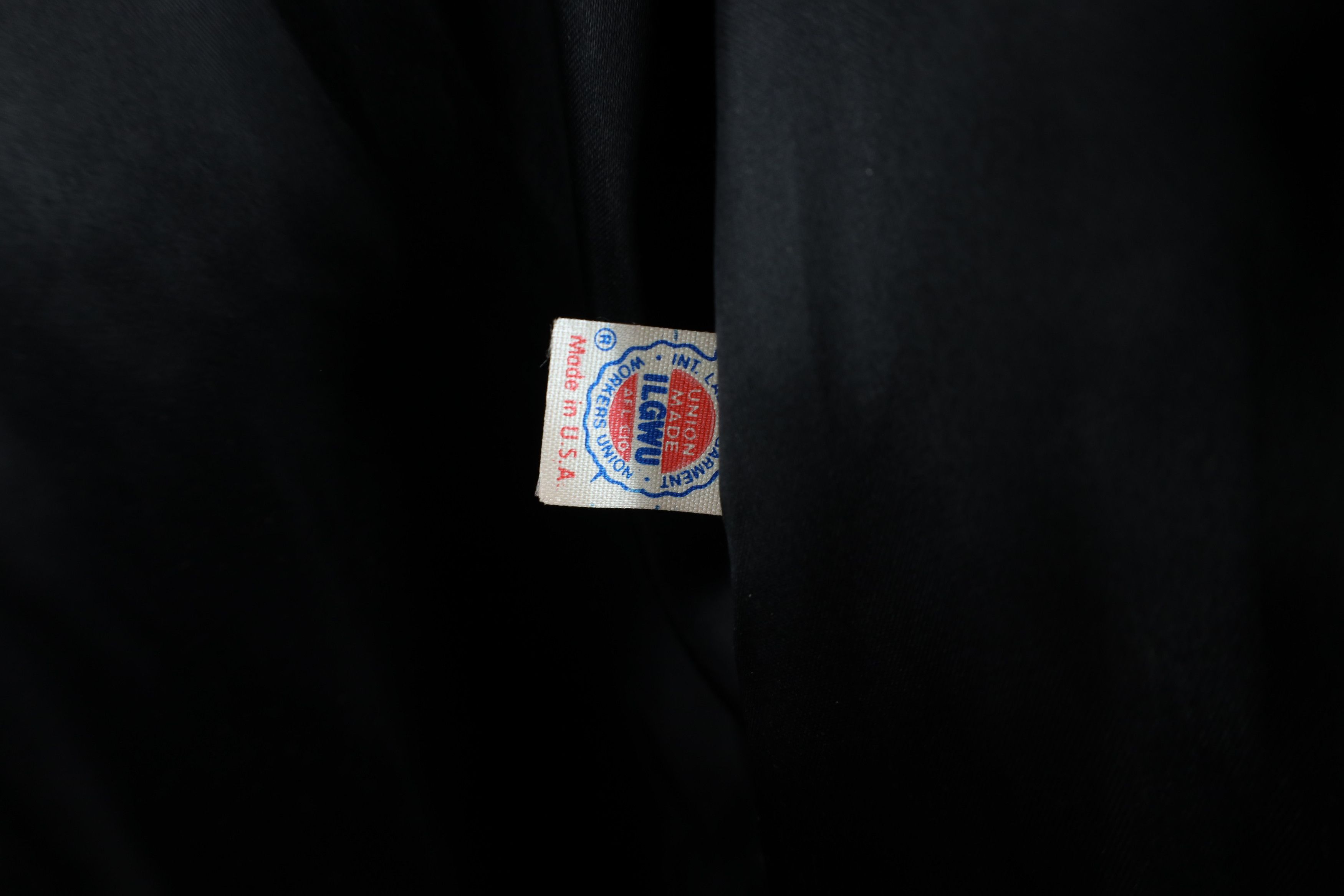 Vintage Vintage 80s 90s Mod Velvet Wool Overcoat Jacket Black USA Size L / US 10 / IT 46 - 10 Thumbnail