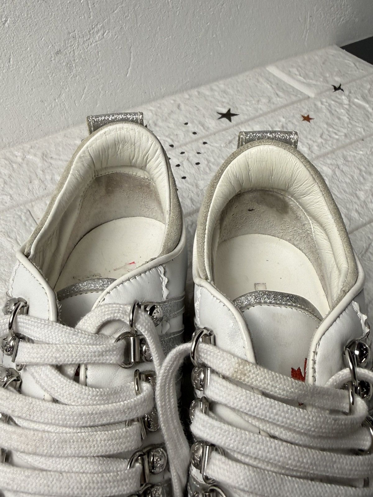Dsquared2 Dsquared2 US8 UK5.5 EUR39 Sneakers Women's Casual White Size US 8 / IT 38 - 16 Thumbnail