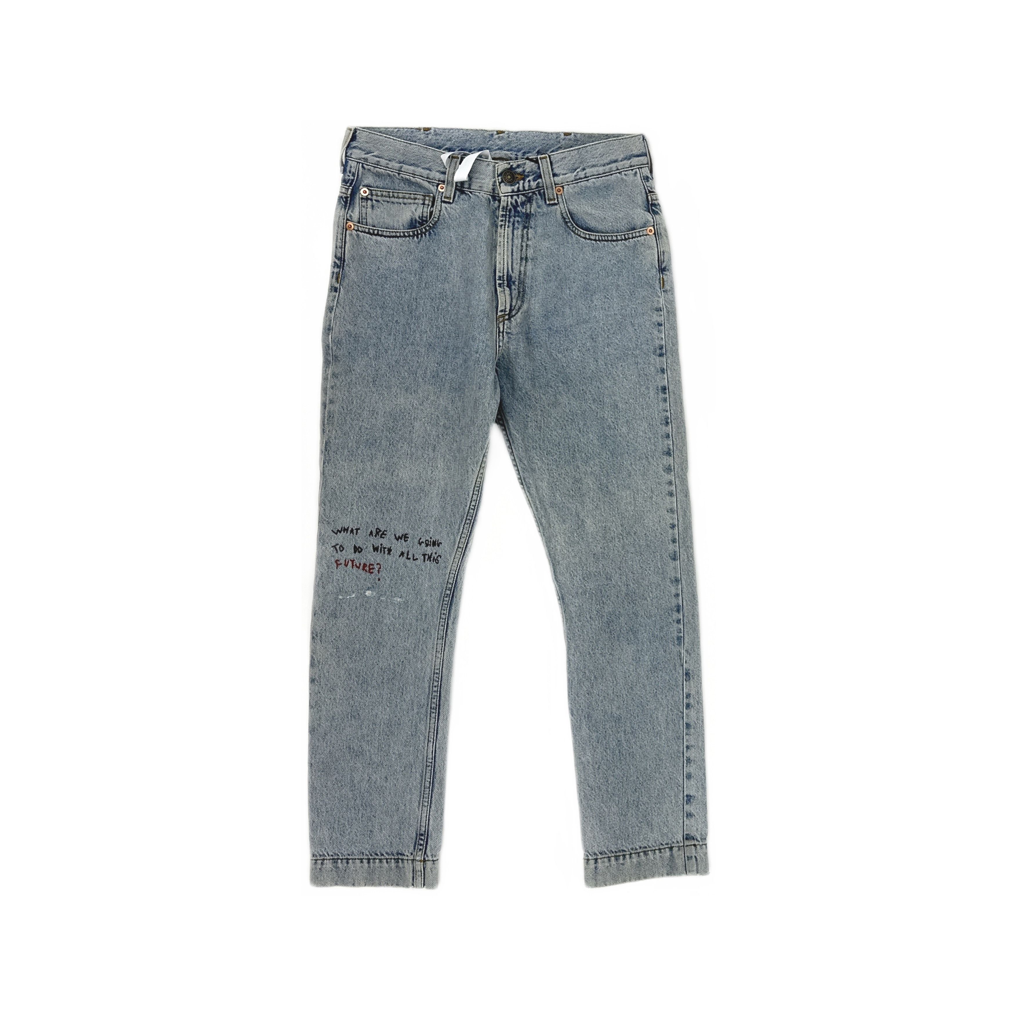 Gucci Gucci Graphic Print Jeans Size 30 Size US 30 / EU 46 - 1 Thumbnail
