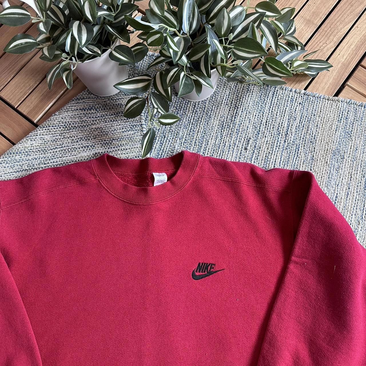 Nike Vintage 90s Nike Swoosh Logo Baggy Sweatshirt Size US M / EU 48-50 / 2 - 3 Thumbnail