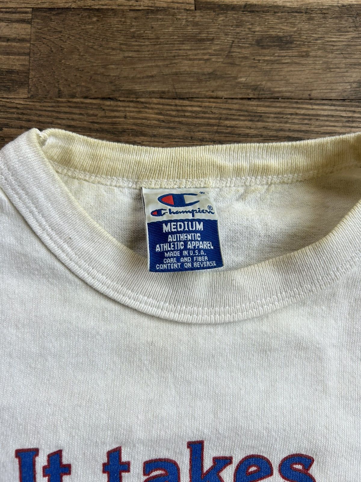 Vintage 1995 Vintage Champion Tee RARE Size US S / EU 44-46 / 1 - 4 Thumbnail