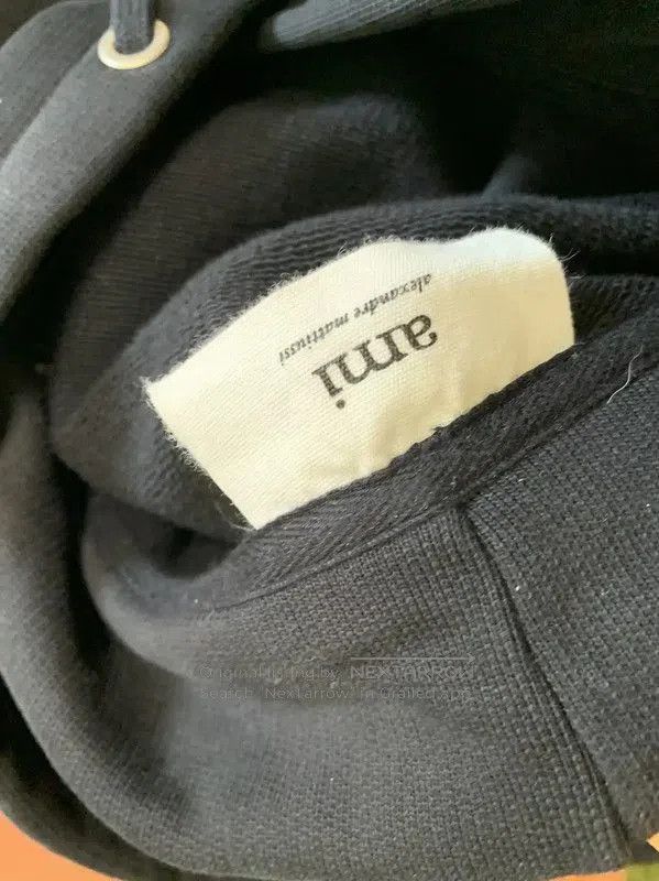 AMI AMI Black Long Sleeve Cotton Hoodie . Size US XS / EU 42 / 0 - 6 Thumbnail