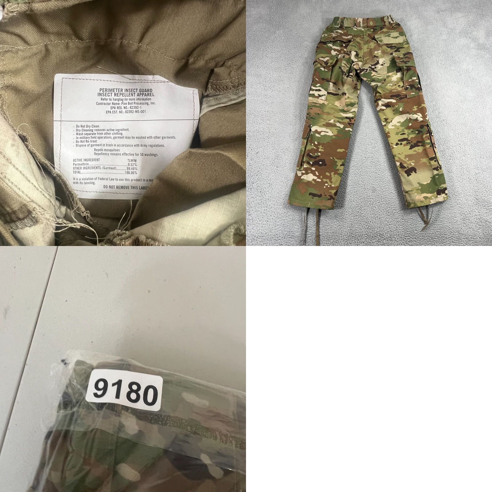 Vintage US Army Combat Uniform Female Trousers Pants MultiCam Size 25 Short Size US 26 / EU 42 - 8 Thumbnail