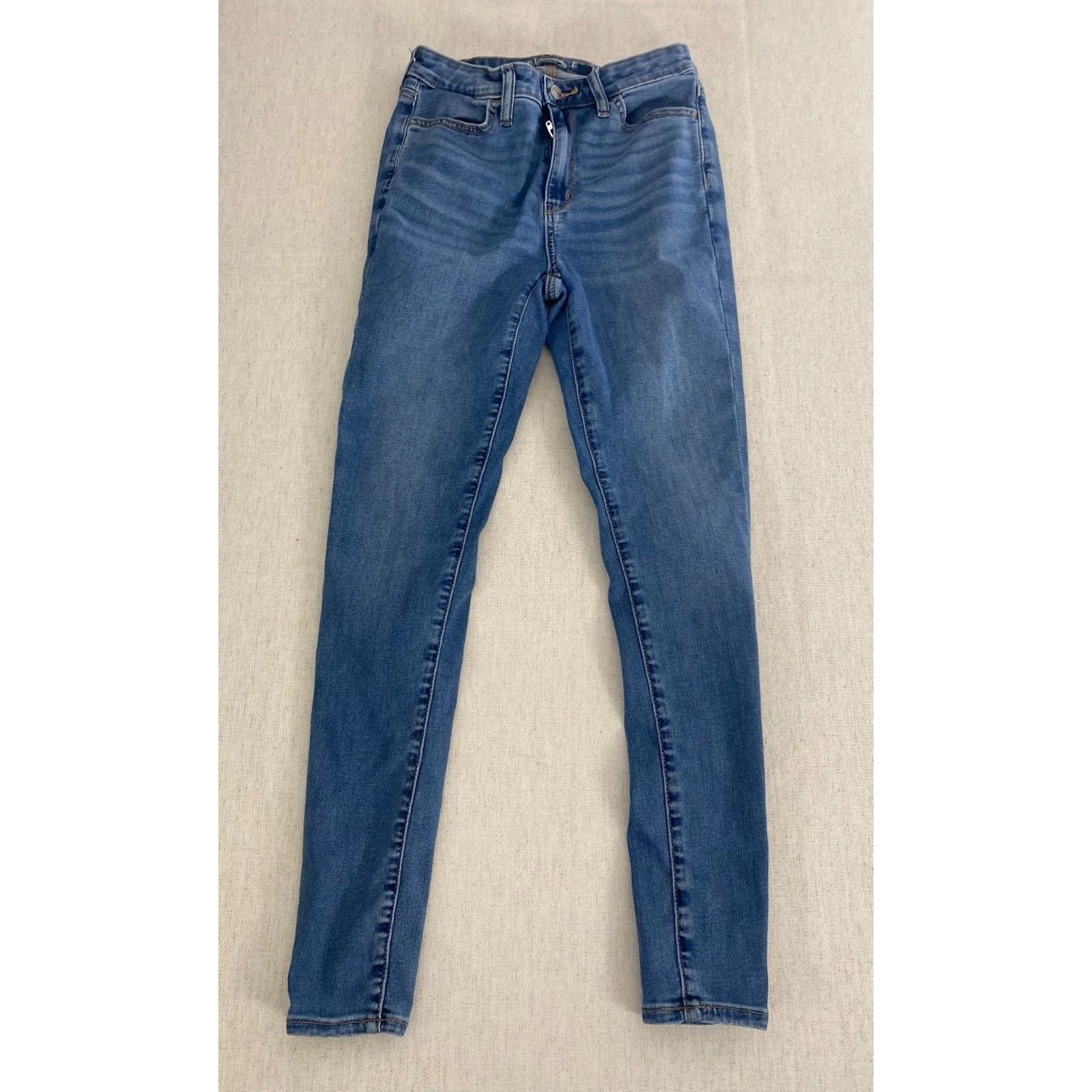 American Eagle Outfitters American Eagle Jeans Womens 2 Blue Denim Stretch Skinny Size 26" / US 2 / IT 38 - 1 Thumbnail