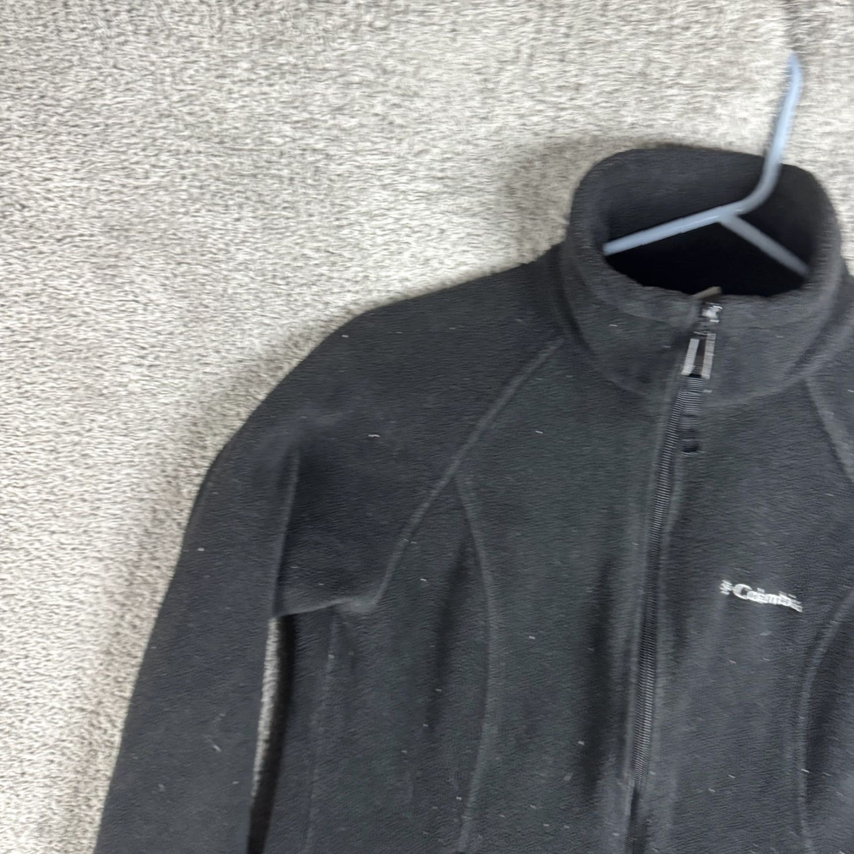 Vintage Columbia Fleece Jacket Womens Small Black Full Zip Pockets Lightweight Outdoor All Seasons Size S / US 4 / IT 40 - 5 Thumbnail