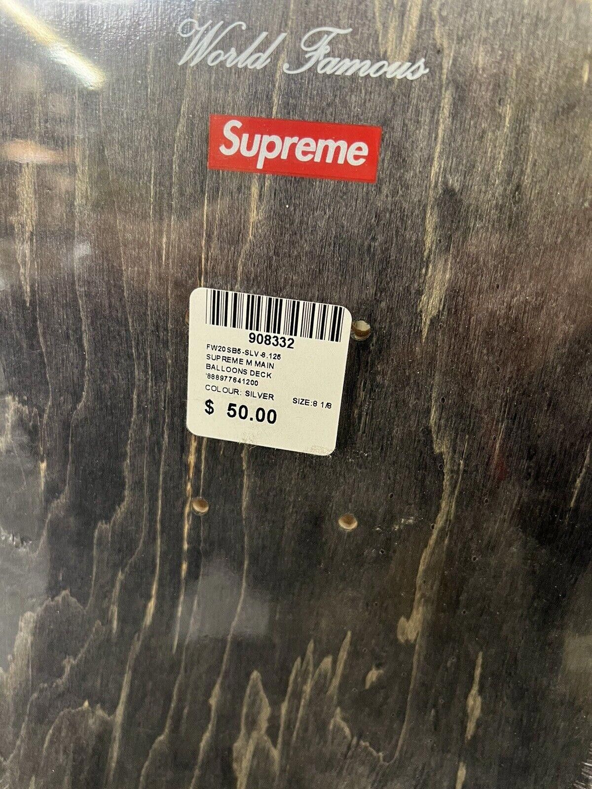 Supreme FW20 Supreme Balloons Skateboard Deck 2020 Size ONE SIZE - 3 Thumbnail